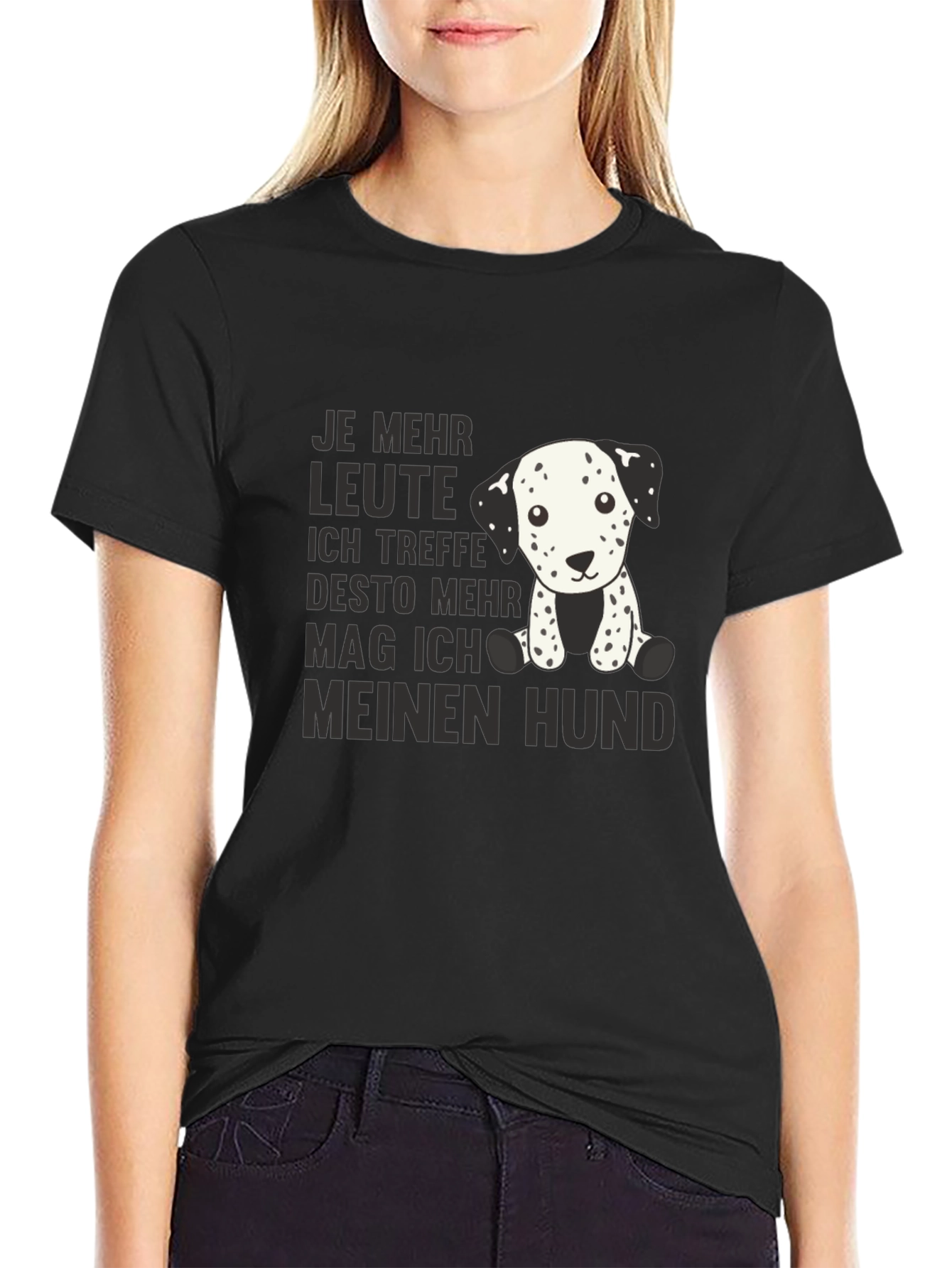 Dog Lovers T-Shirt - Funny Dalmatian Design