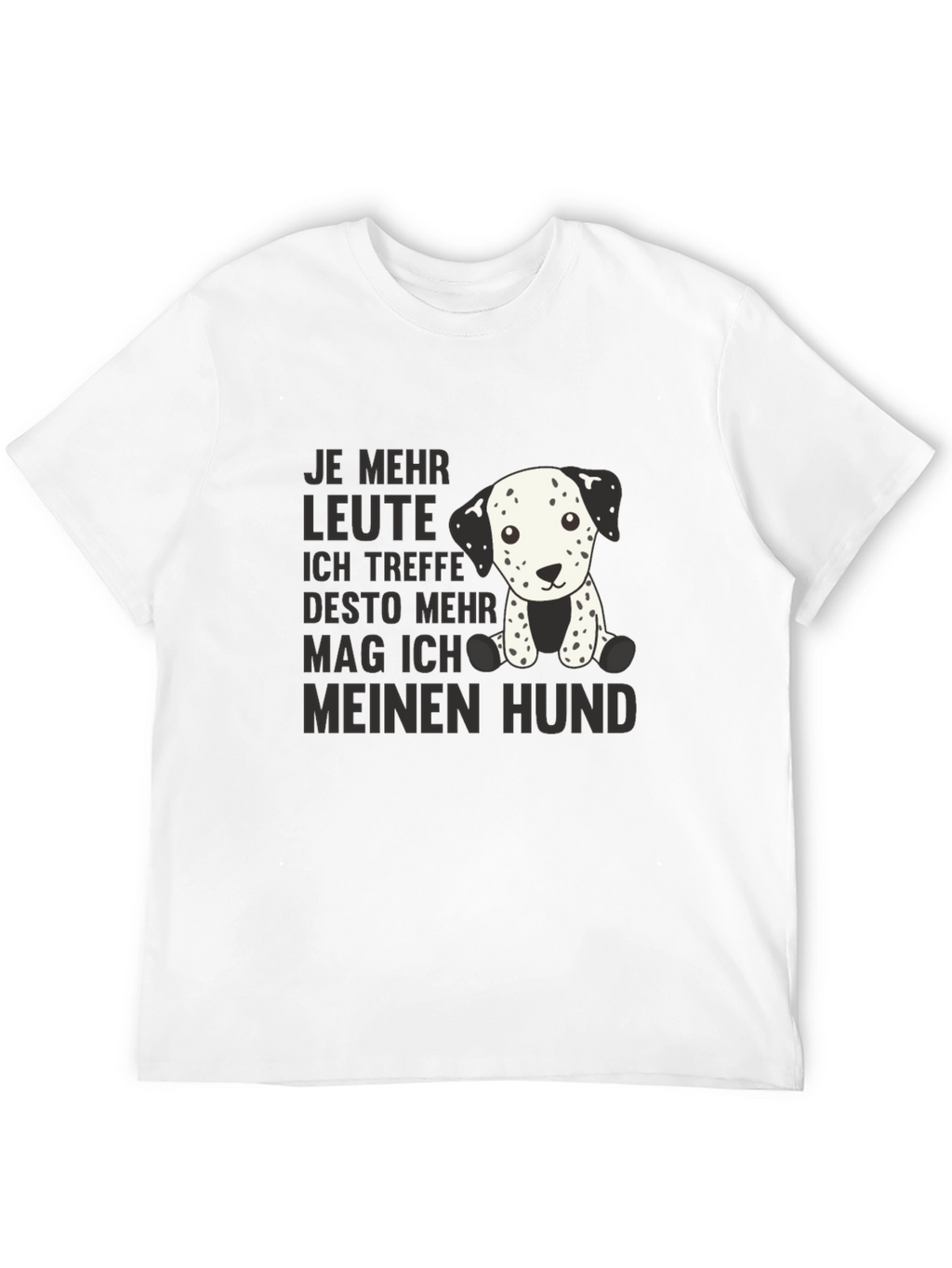 Dog Lovers T-Shirt - Funny Dalmatian Design