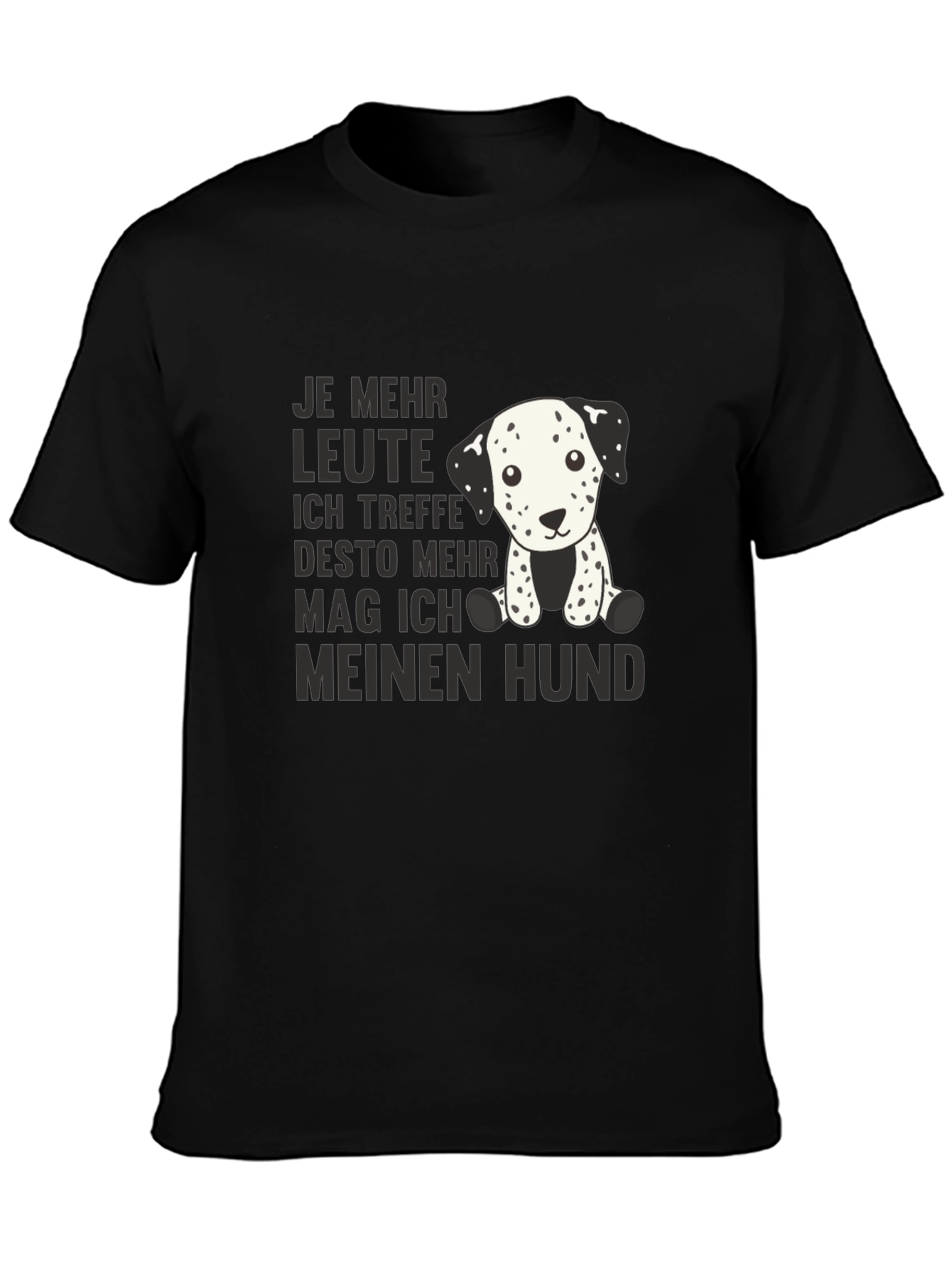 Dog Lovers T-Shirt - Funny Dalmatian Design