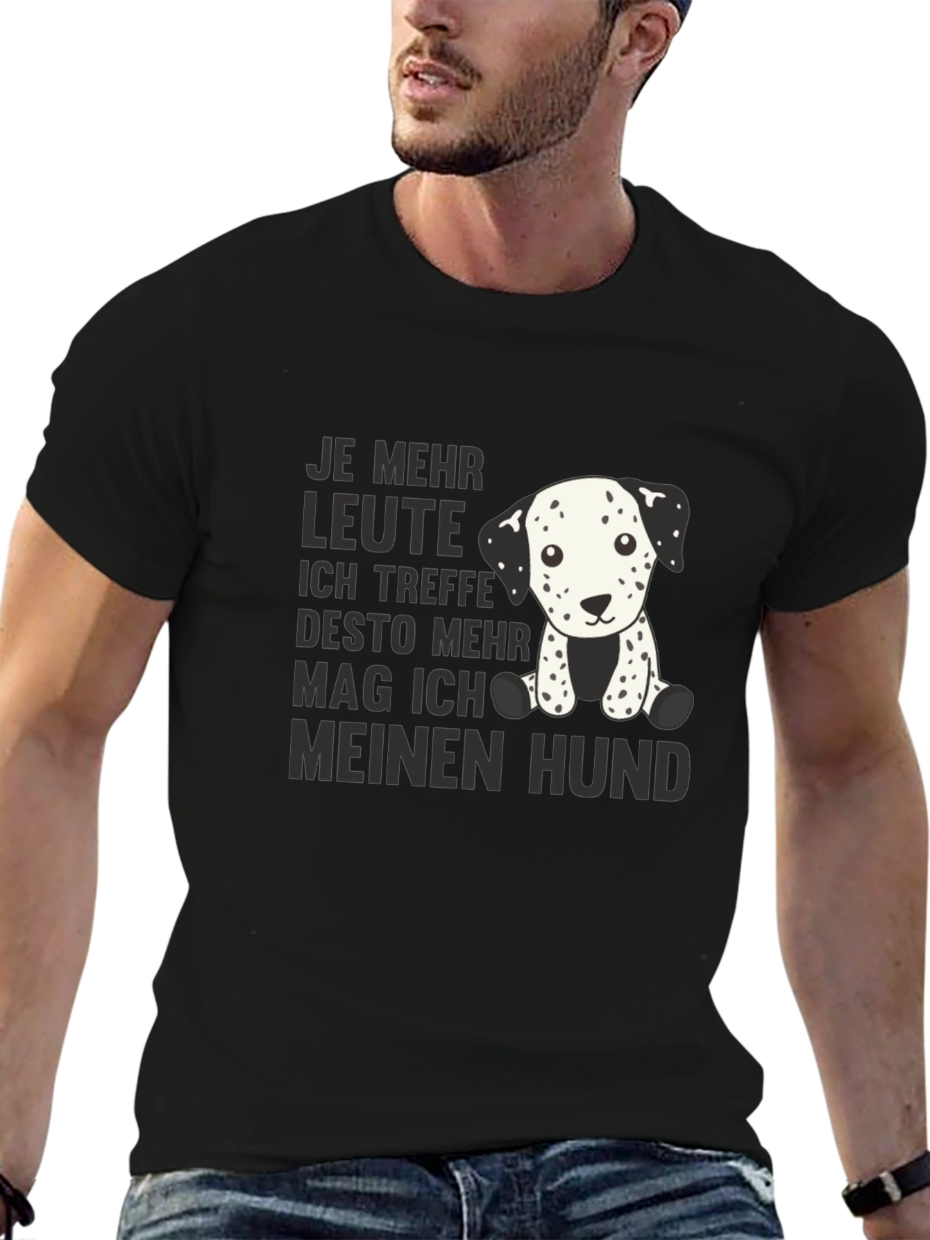 Dog Lovers T-Shirt - Funny Dalmatian Design