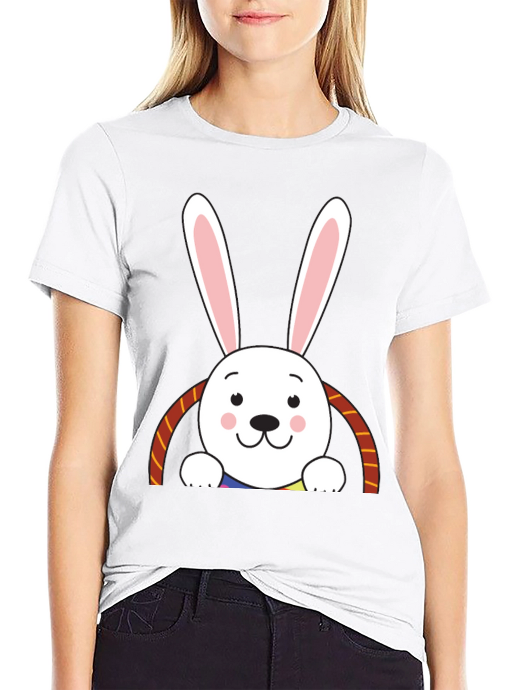 Bunny Rainbow Pride Graphic Tee