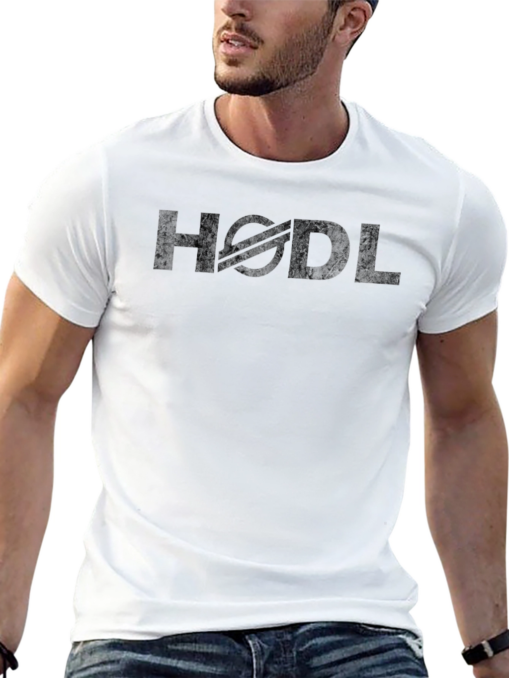 HODL Crypto Investor Graphic Tee - Black