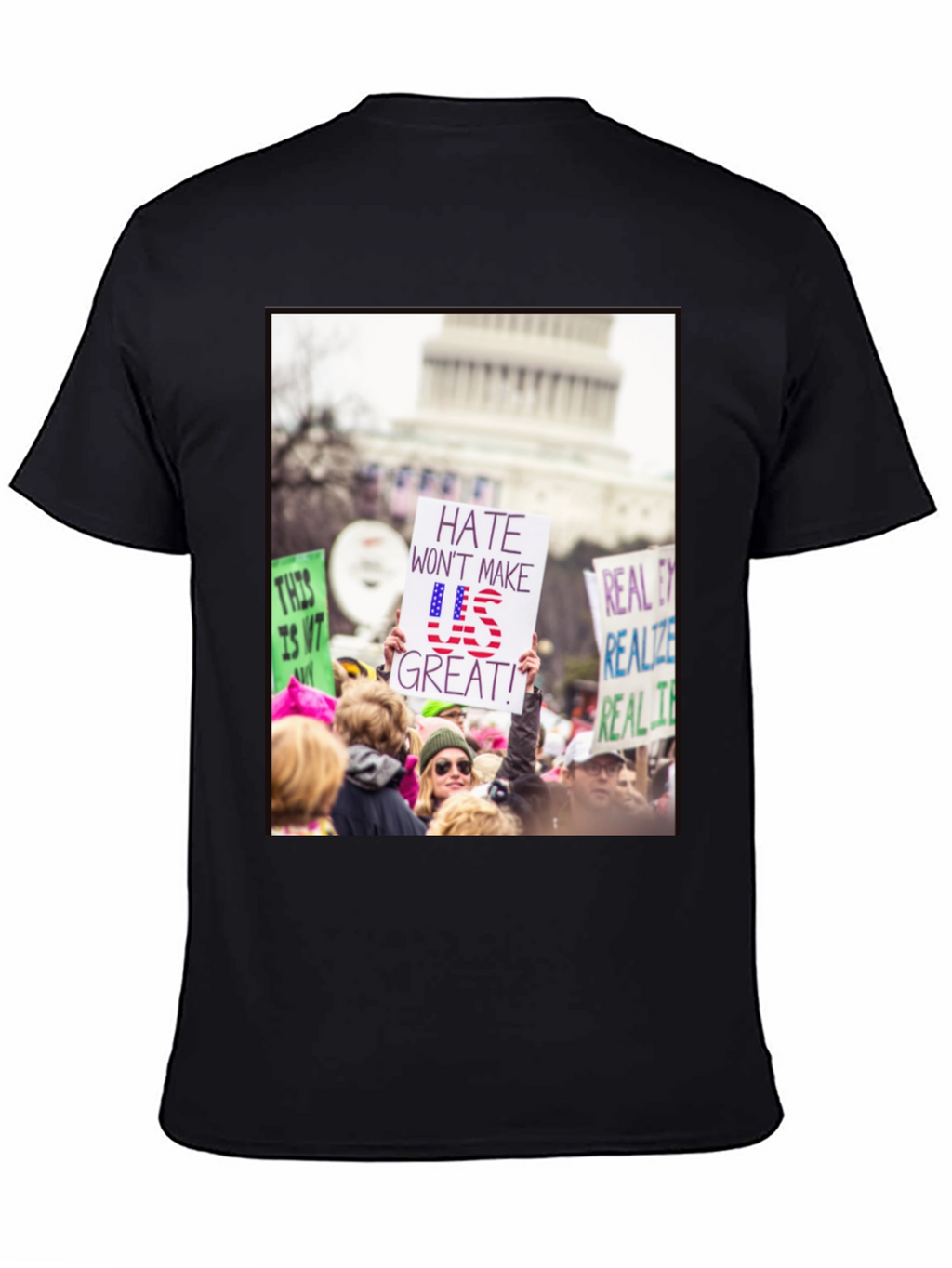 Protest T-Shirt - Hate Wont Make US Great!