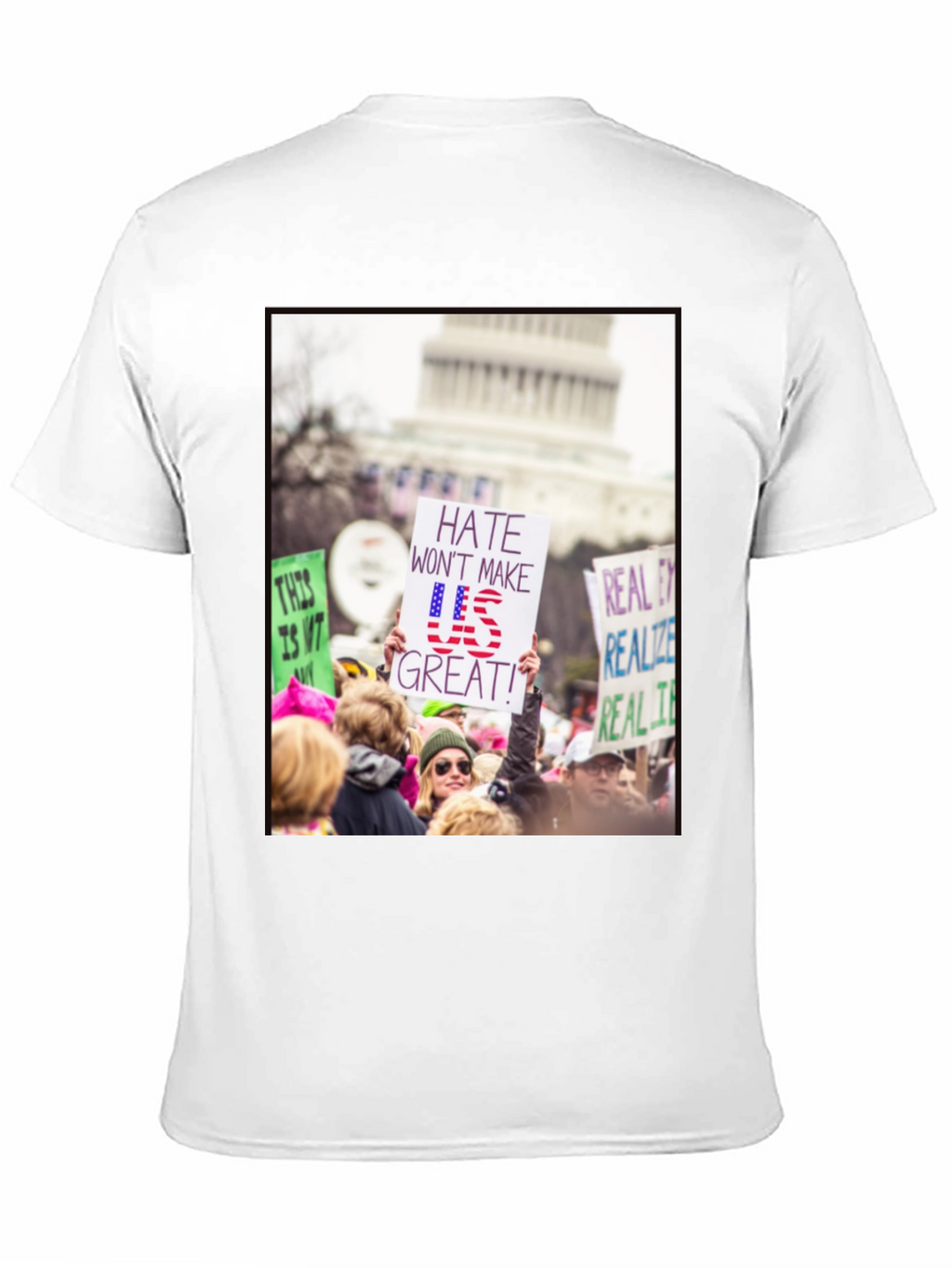 Protest T-Shirt - Hate Wont Make US Great!