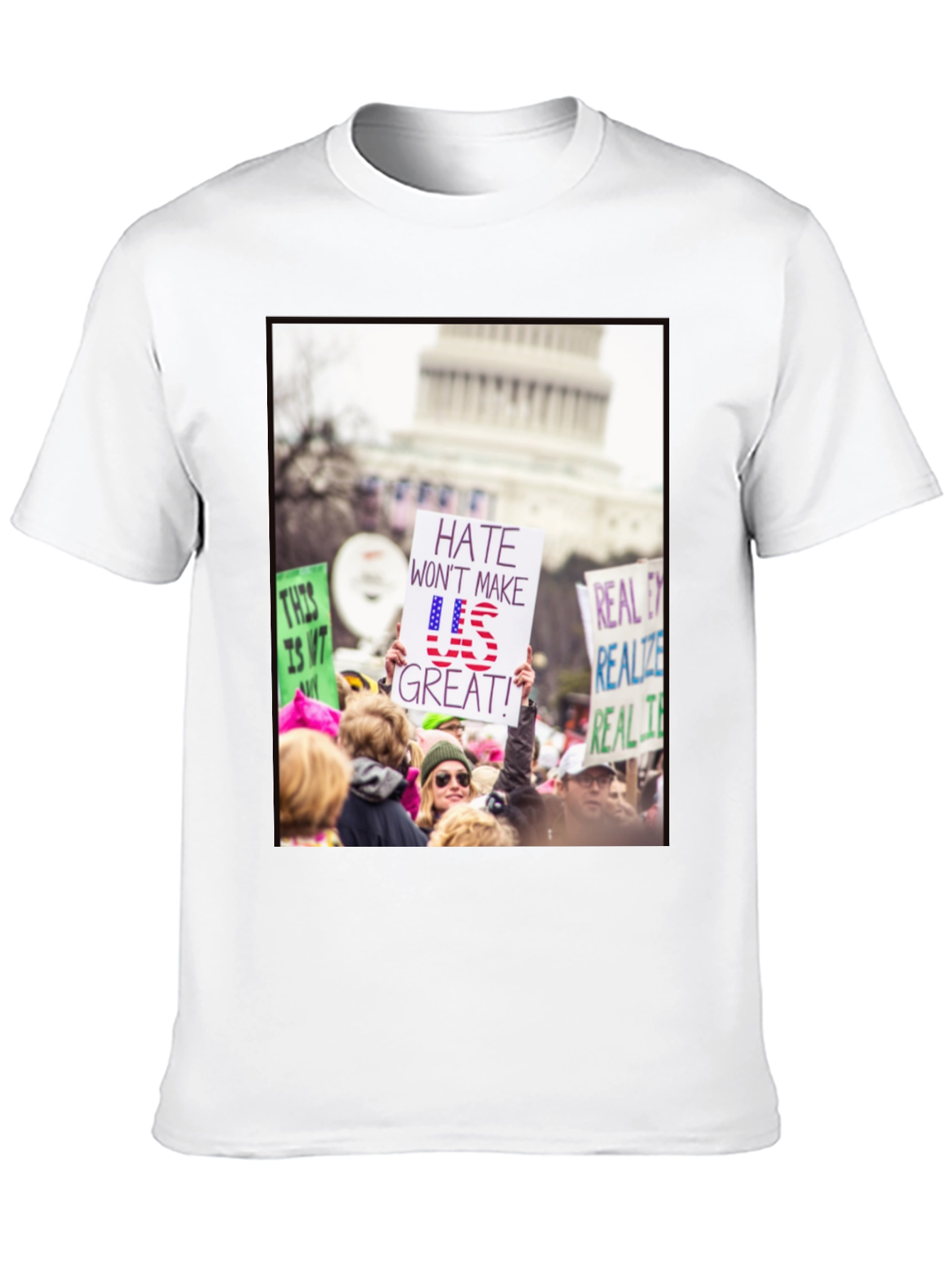 Protest T-Shirt - Hate Wont Make US Great!