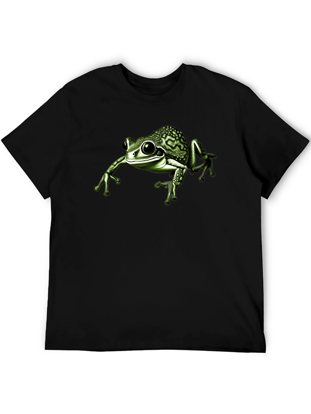 Frog Graphic Black T-Shirt