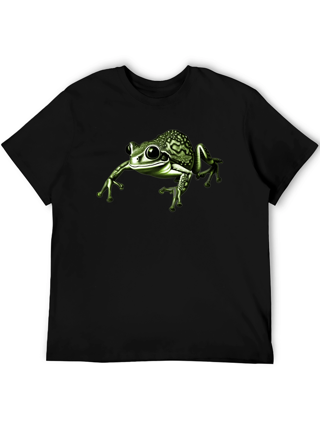 Frog Graphic Black T-Shirt