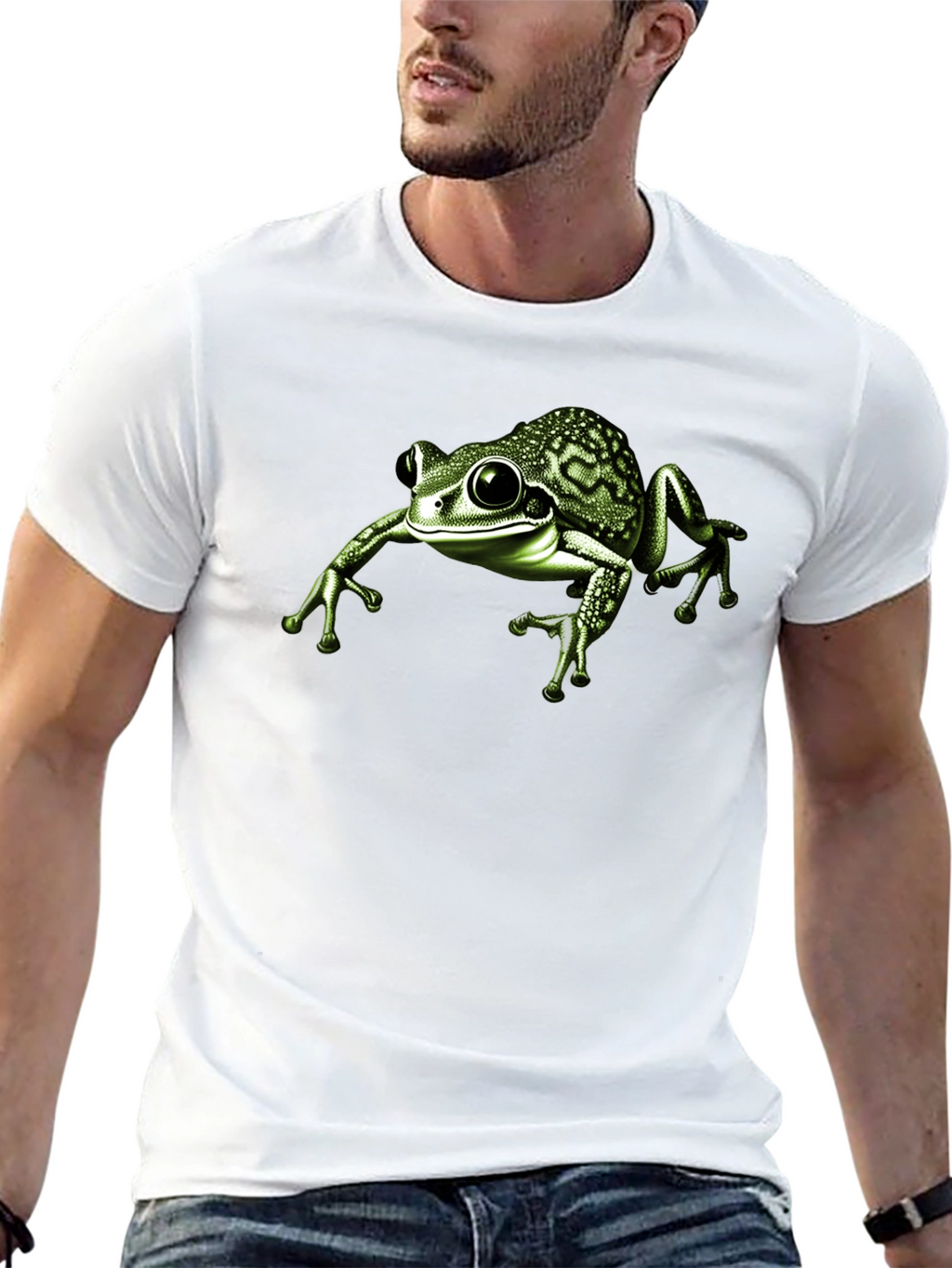 Frog Graphic Black T-Shirt