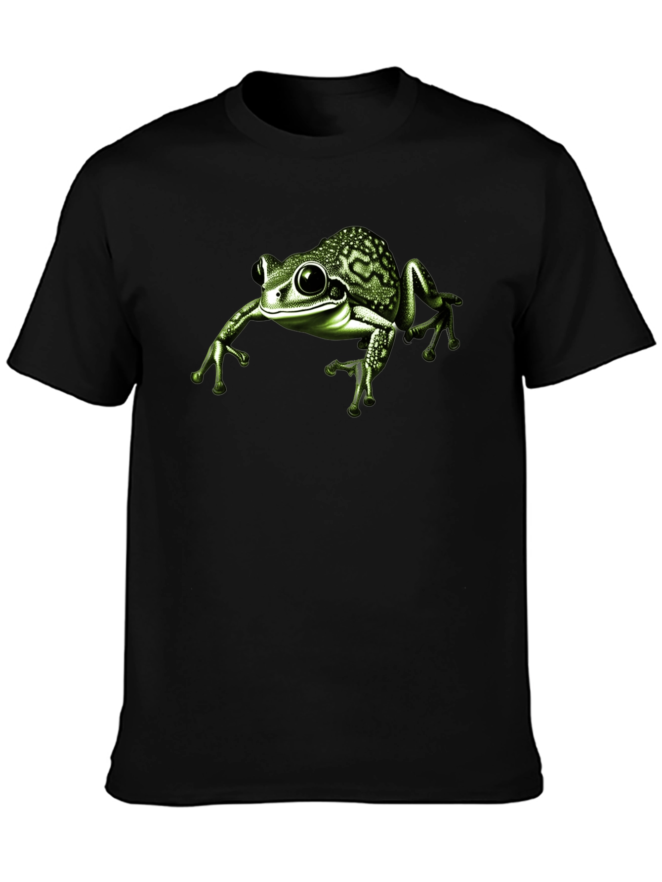 Frog Graphic Black T-Shirt