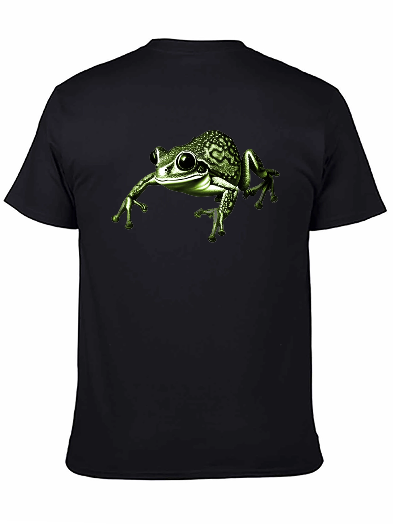 Frog Graphic Black T-Shirt