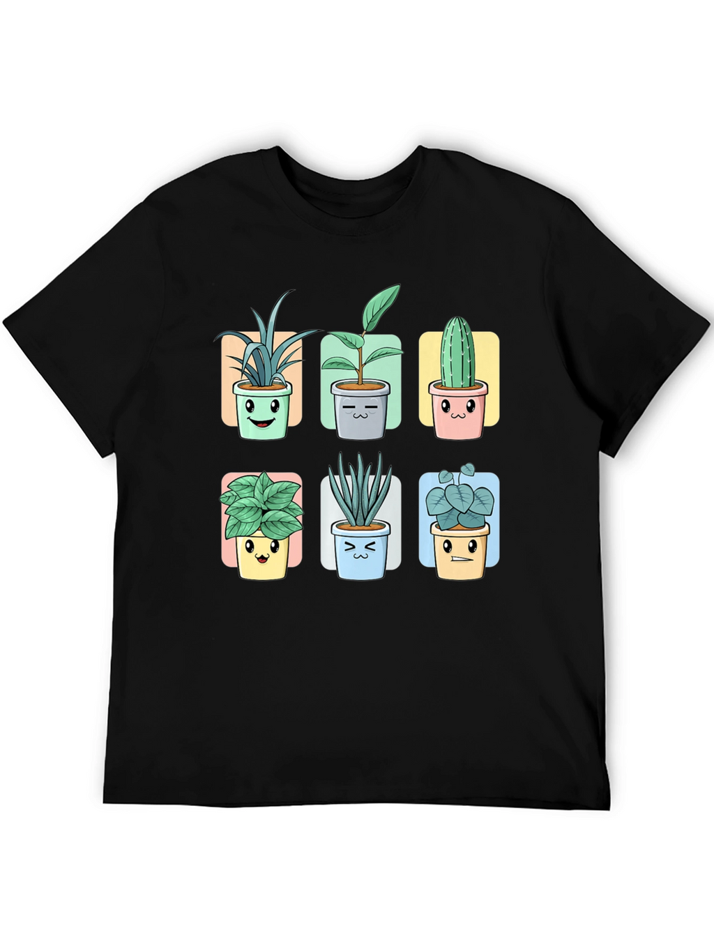Cute Potted Plants Graphic Tee