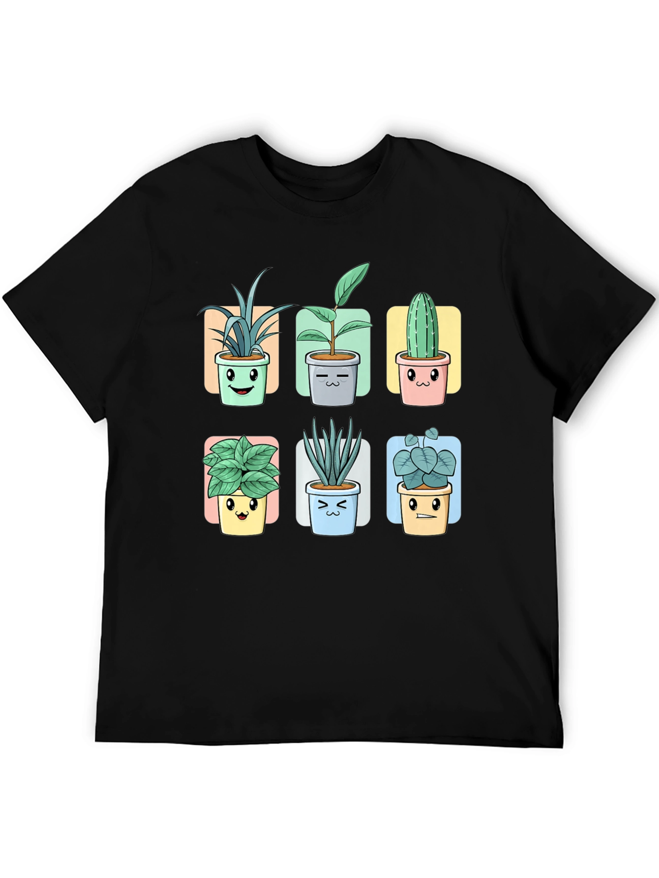 Cute Potted Plants Graphic Tee
