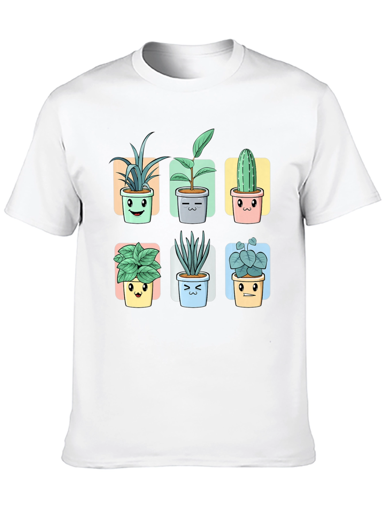 Cute Potted Plants Graphic Tee