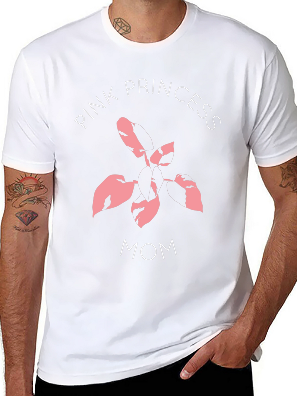 Pink Princess Mom T-Shirt - Graphic Tee