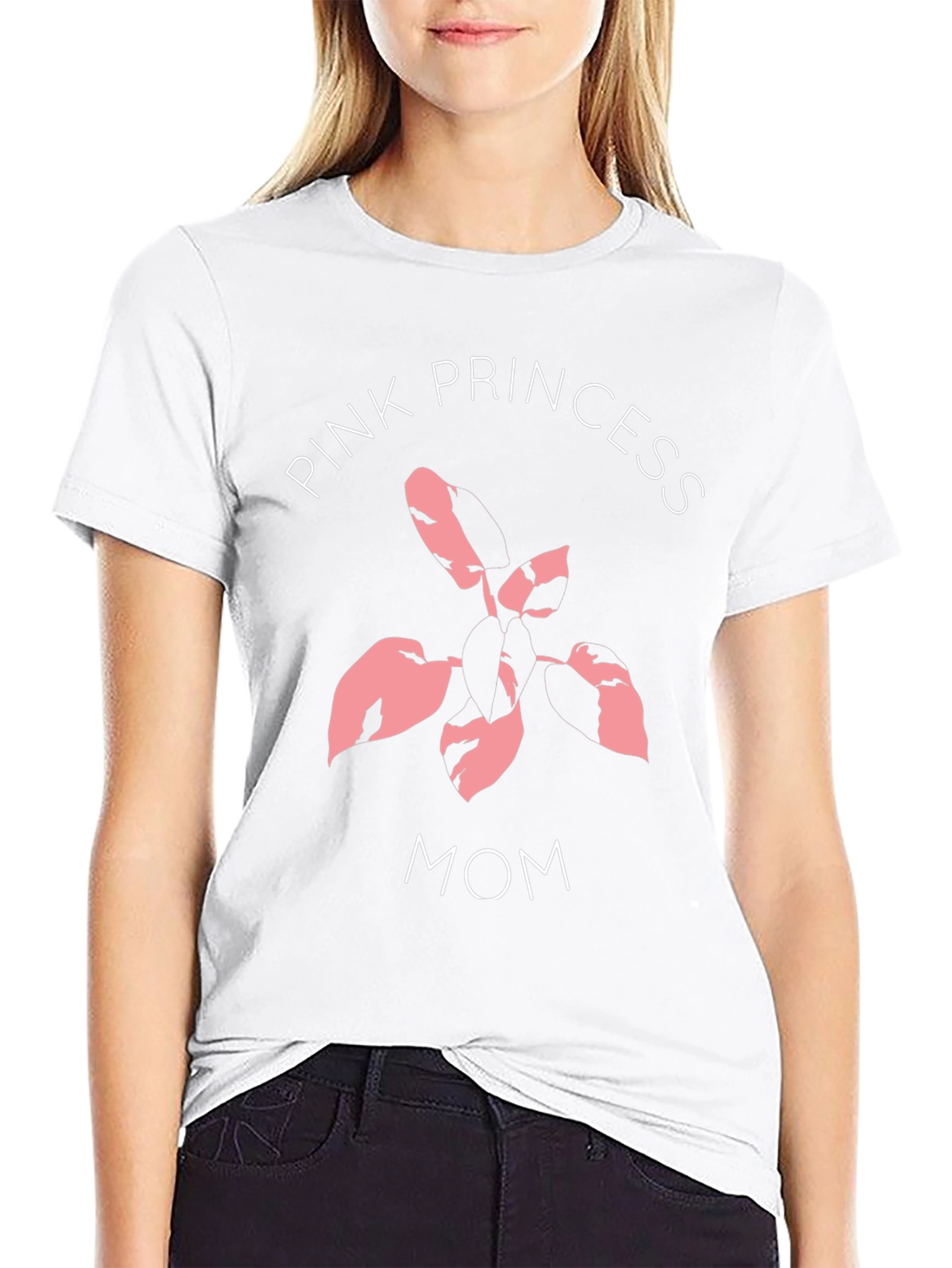 Pink Princess Mom T-Shirt - Graphic Tee