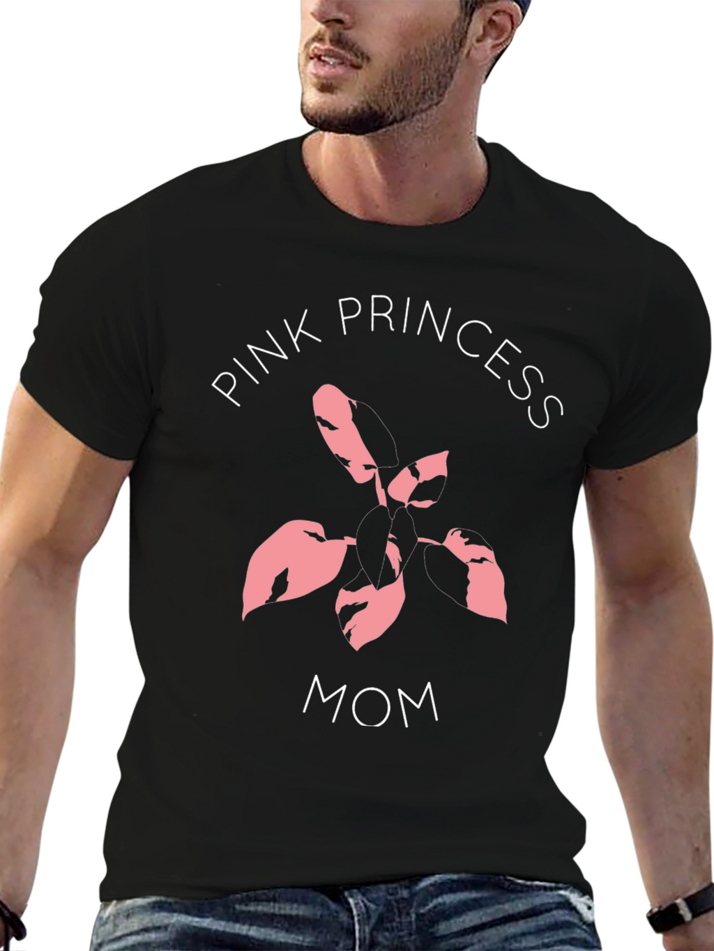 Pink Princess Mom T-Shirt - Graphic Tee