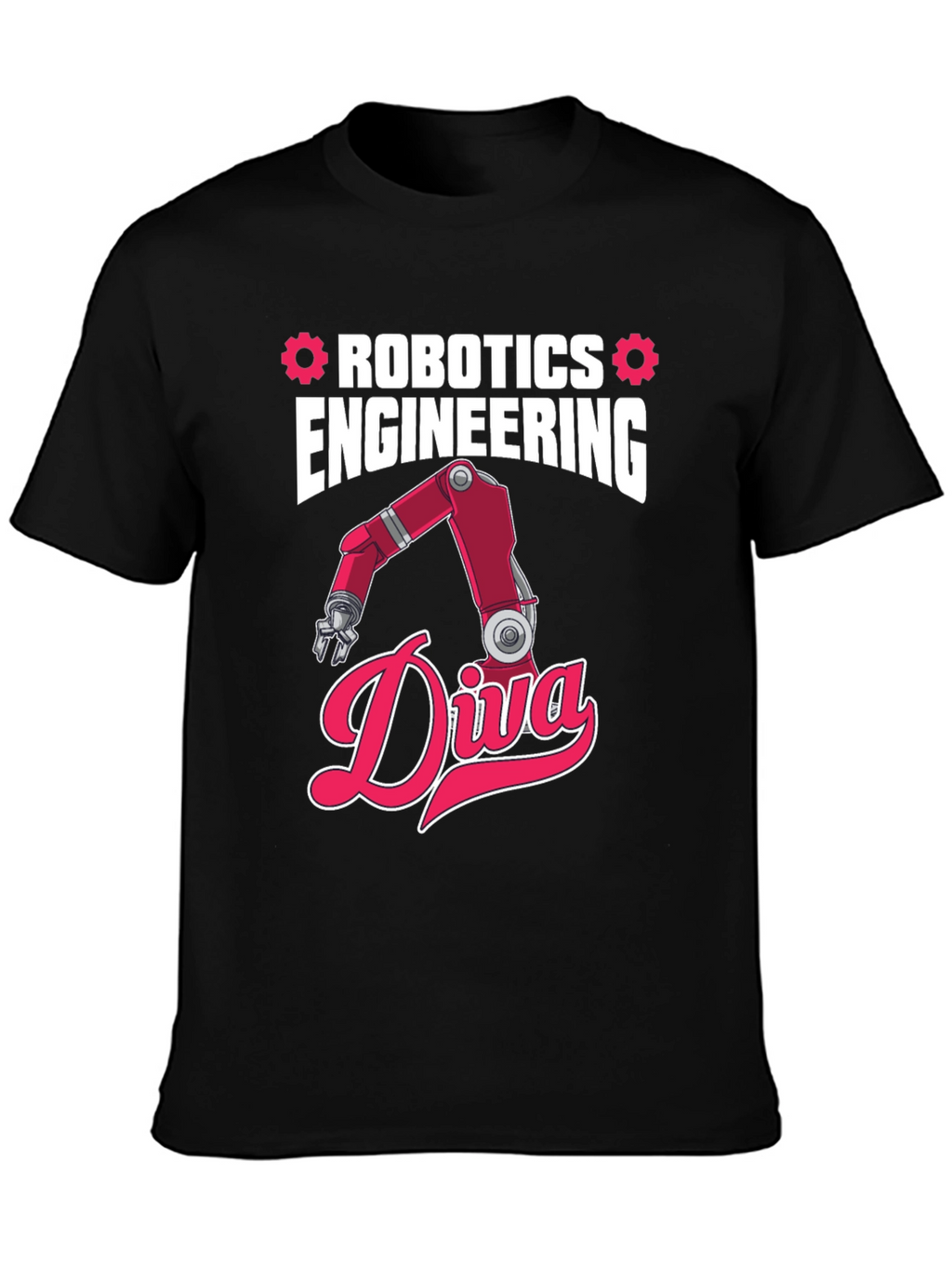 Robotics Engineering Diva T-Shirt - Red