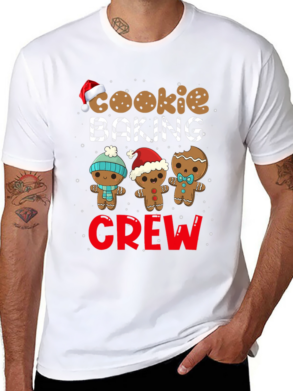 Cookie Baking Crew Holiday T-Shirt