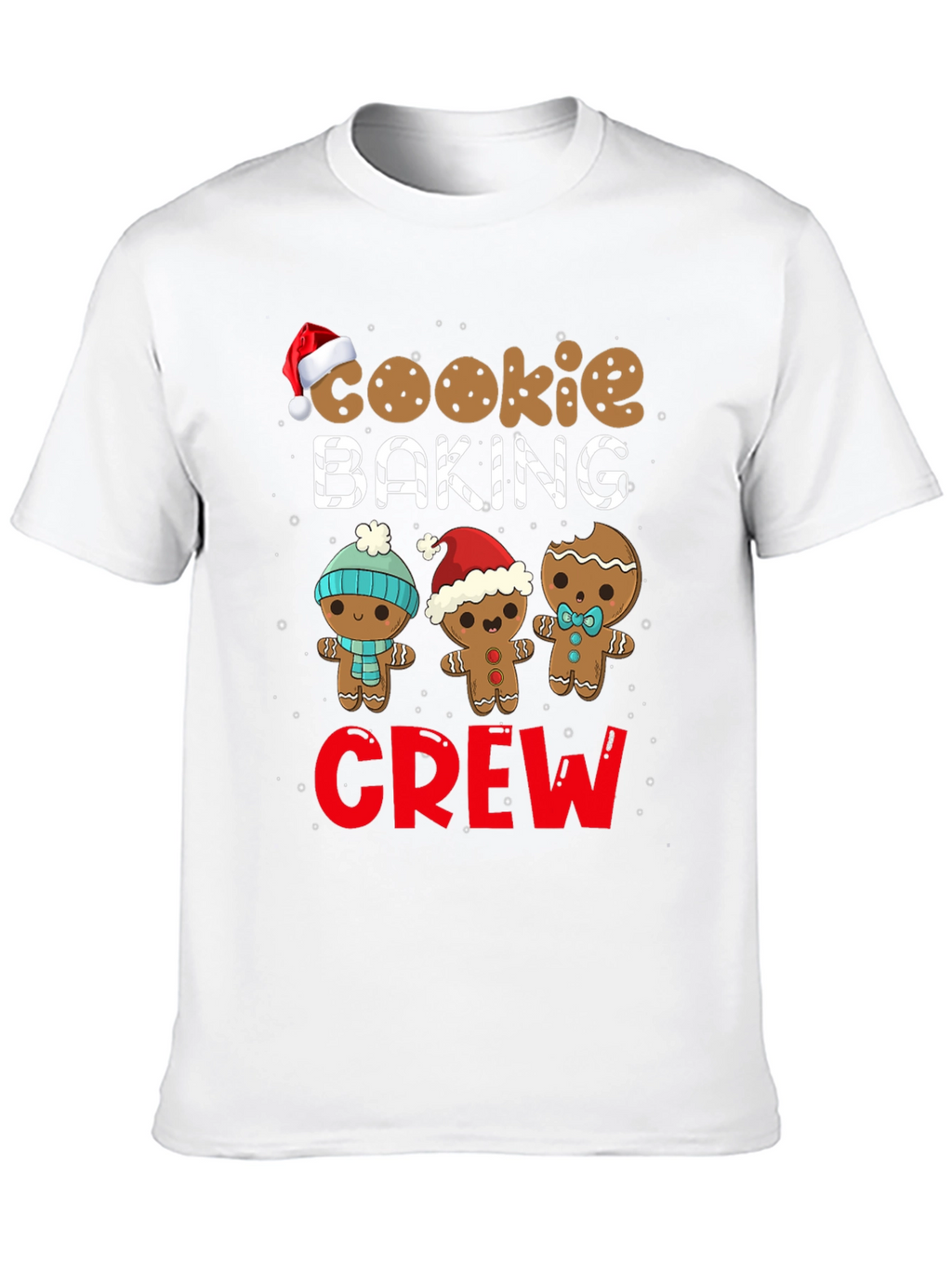 Cookie Baking Crew Holiday T-Shirt