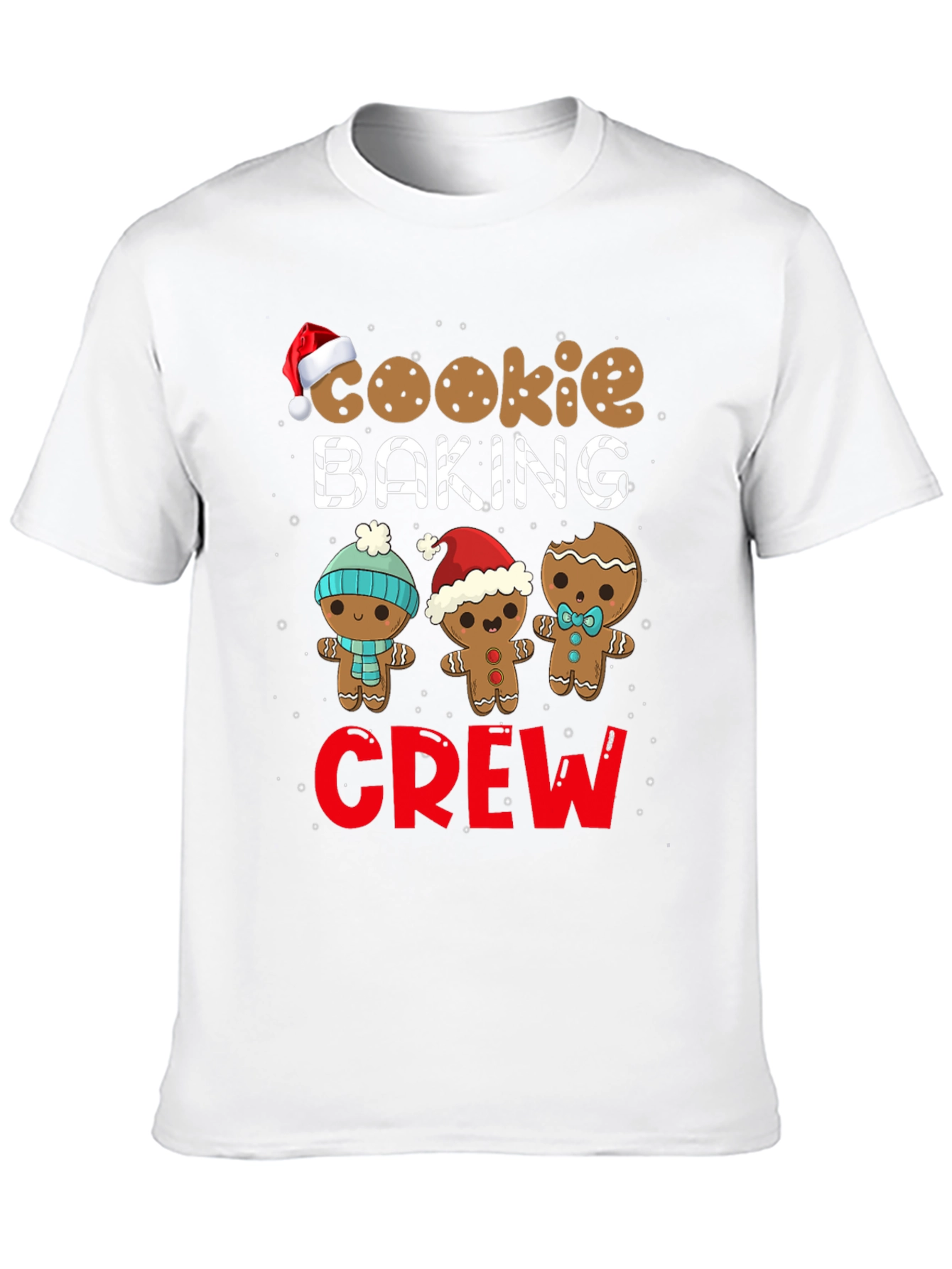 Cookie Baking Crew Holiday T-Shirt