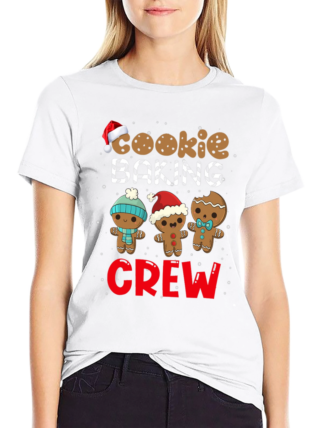 Cookie Baking Crew Holiday T-Shirt