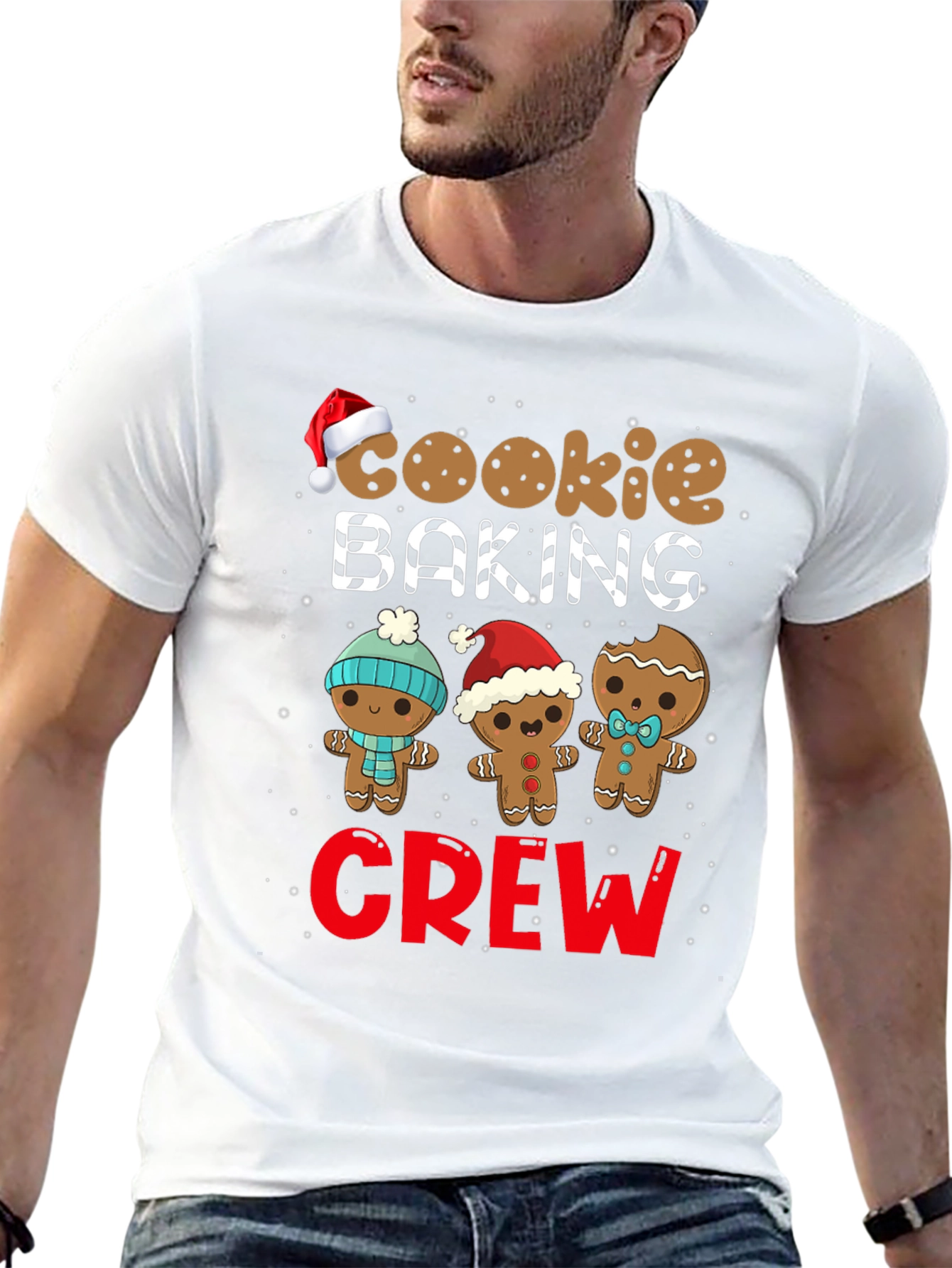 Cookie Baking Crew Holiday T-Shirt
