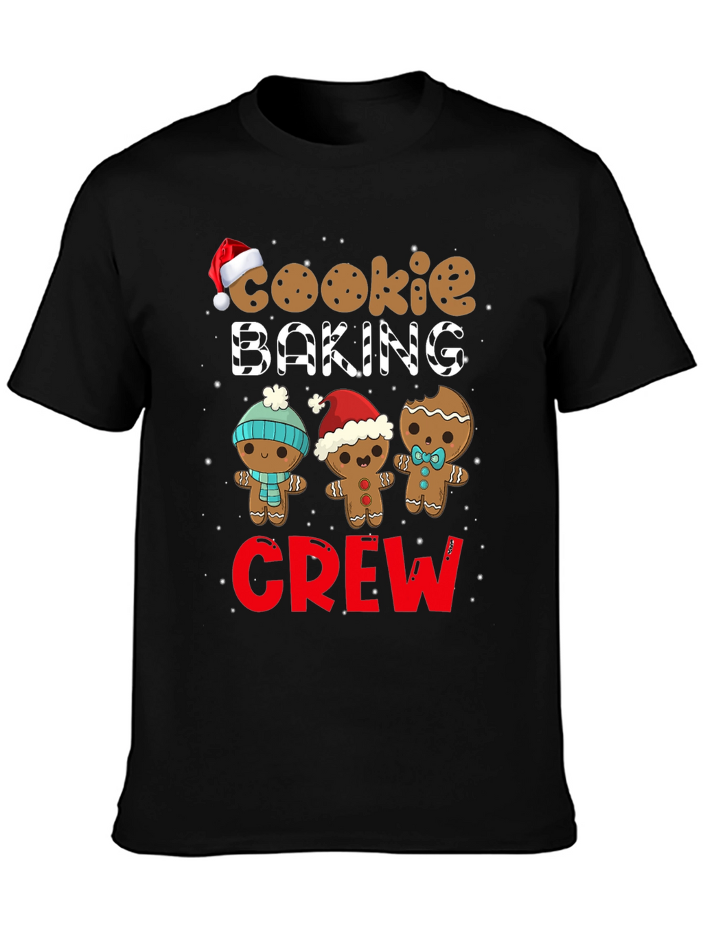 Cookie Baking Crew Holiday T-Shirt
