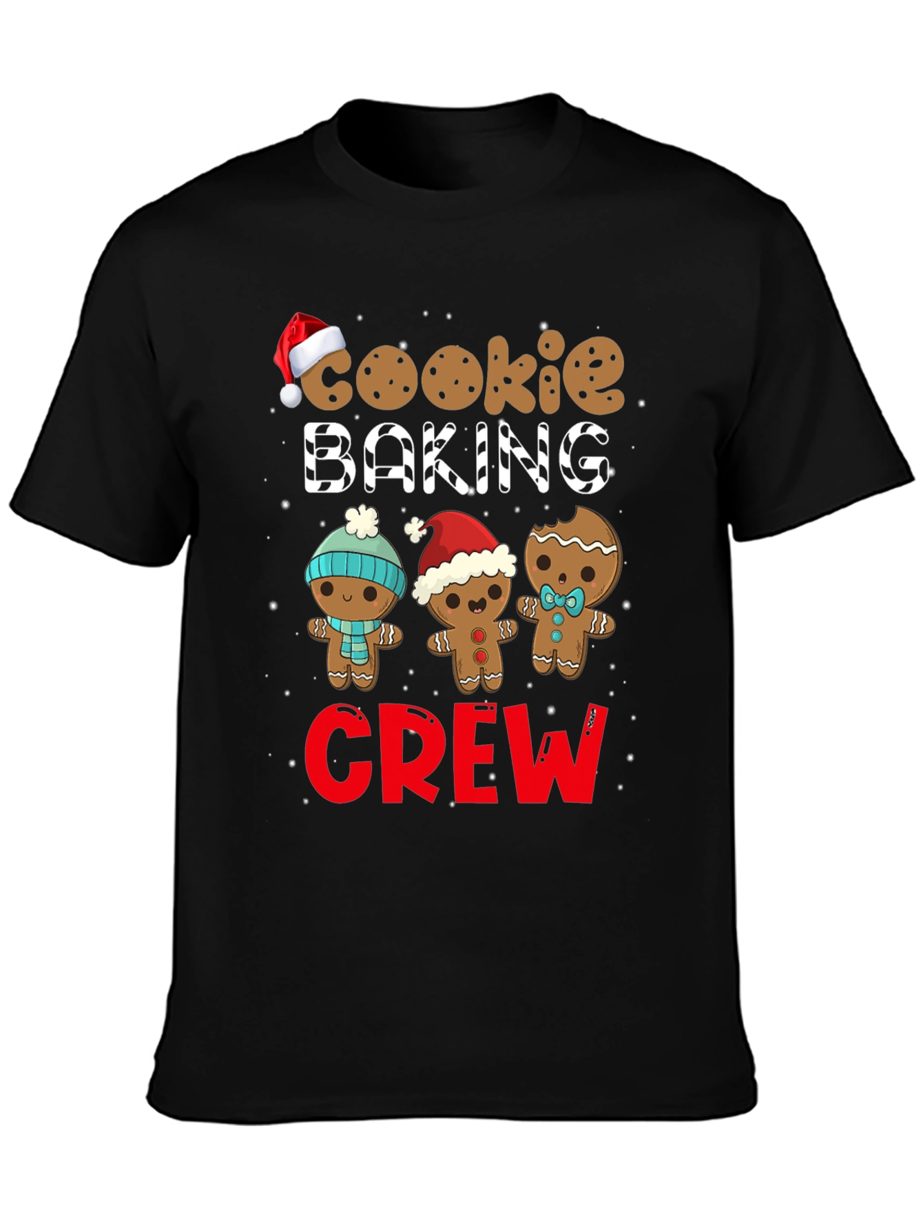 Cookie Baking Crew Holiday T-Shirt