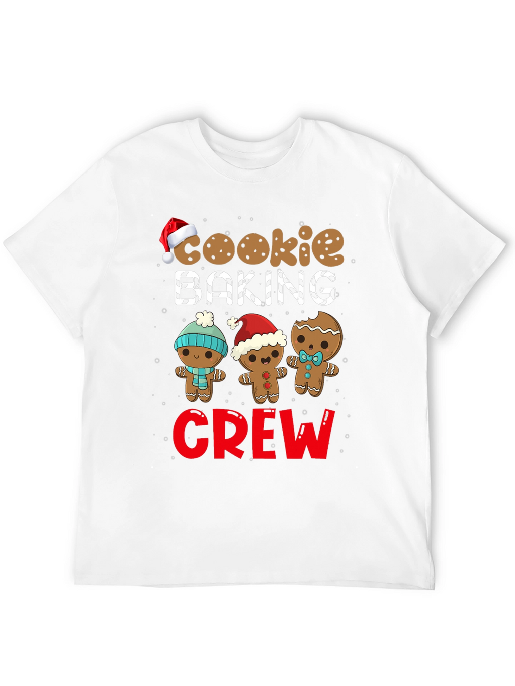 Cookie Baking Crew Holiday T-Shirt
