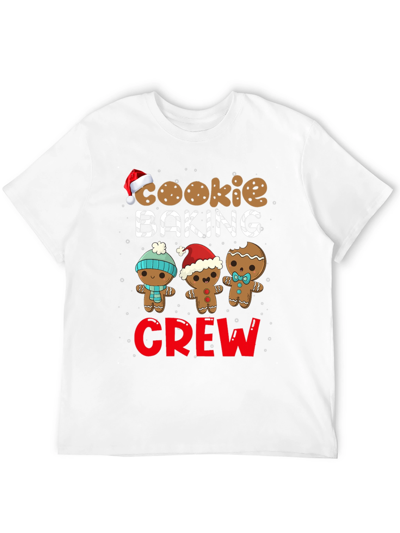 Cookie Baking Crew Holiday T-Shirt