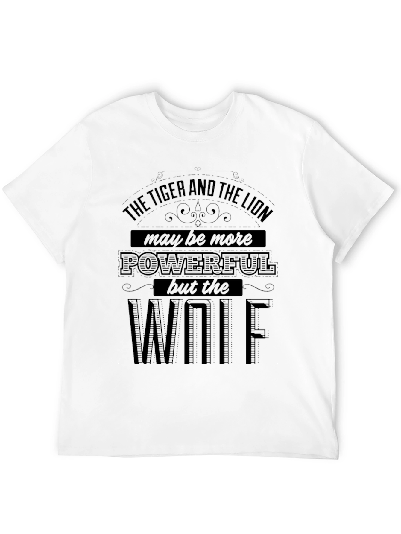 Tiger Lion Wolf T-Shirt: Powerful Graphic Tee