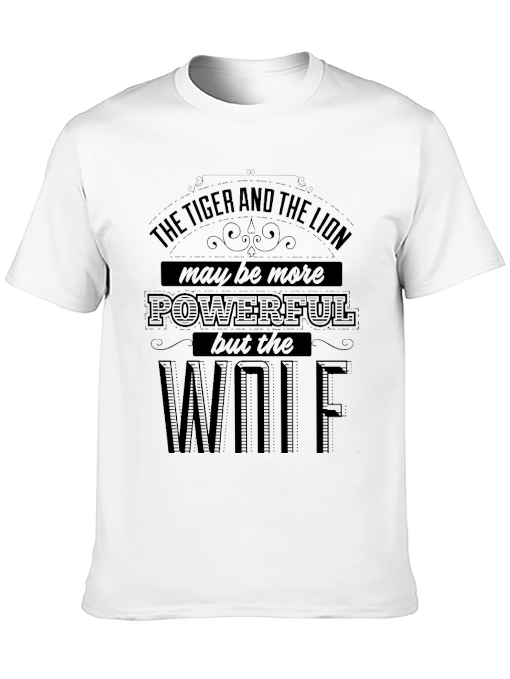 Tiger Lion Wolf T-Shirt: Powerful Graphic Tee