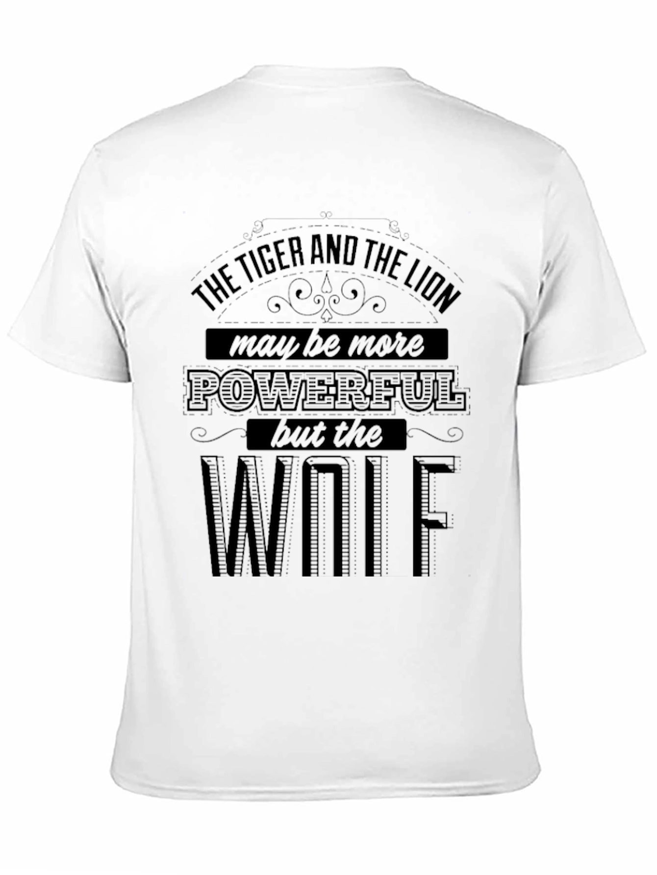Tiger Lion Wolf T-Shirt: Powerful Graphic Tee