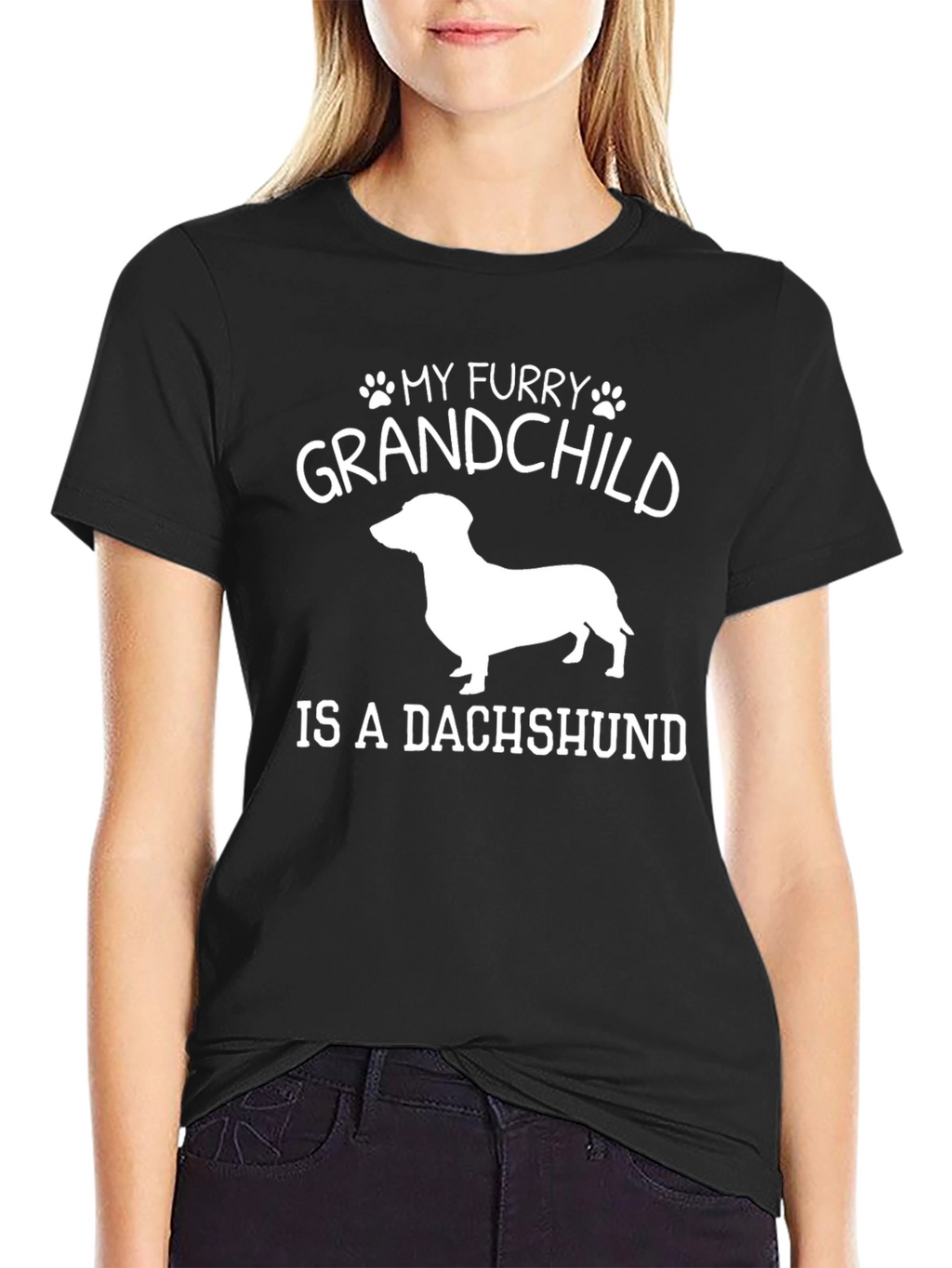 My Furry Grandchild Dachshund T-Shirt