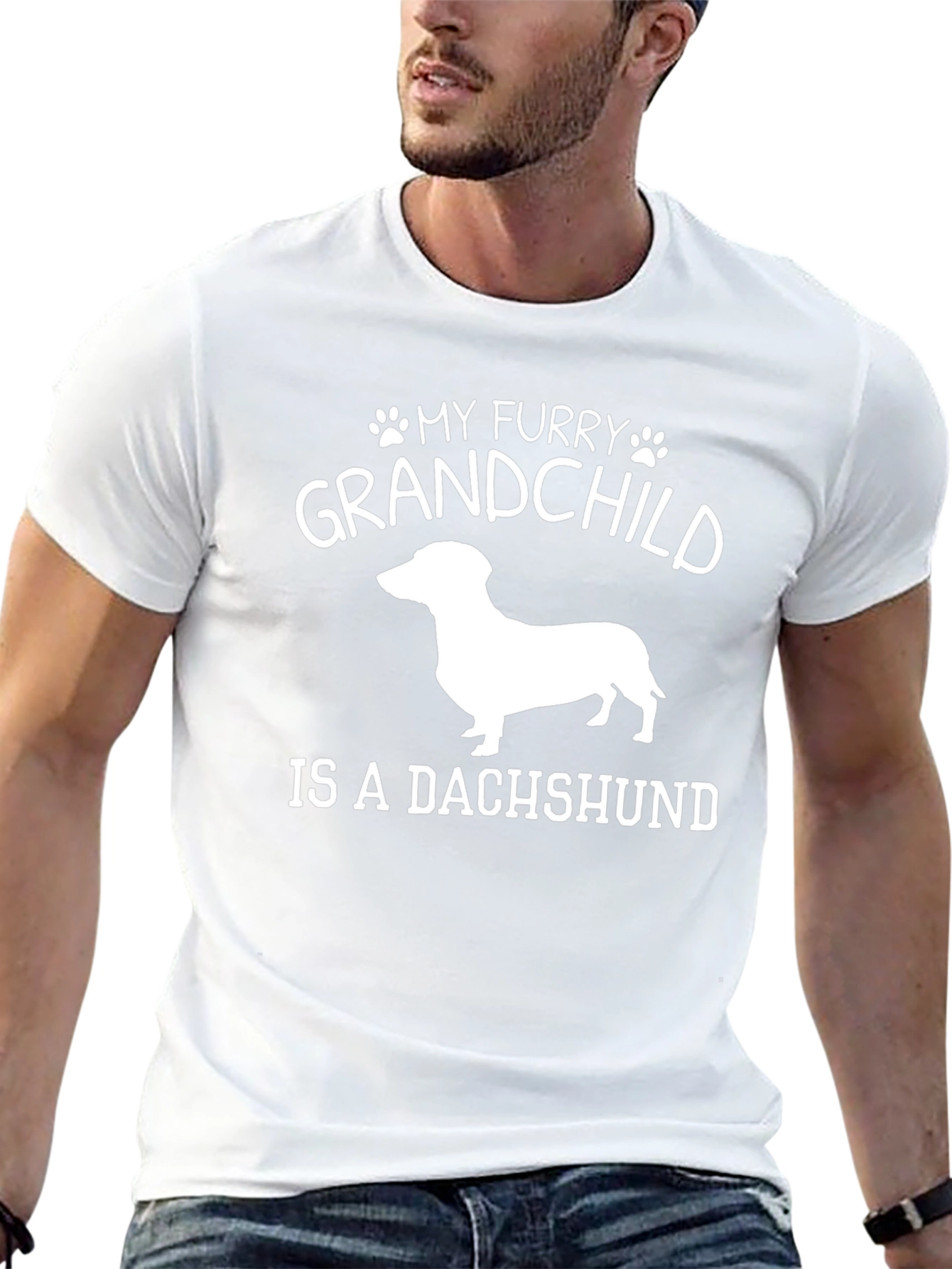 My Furry Grandchild Dachshund T-Shirt