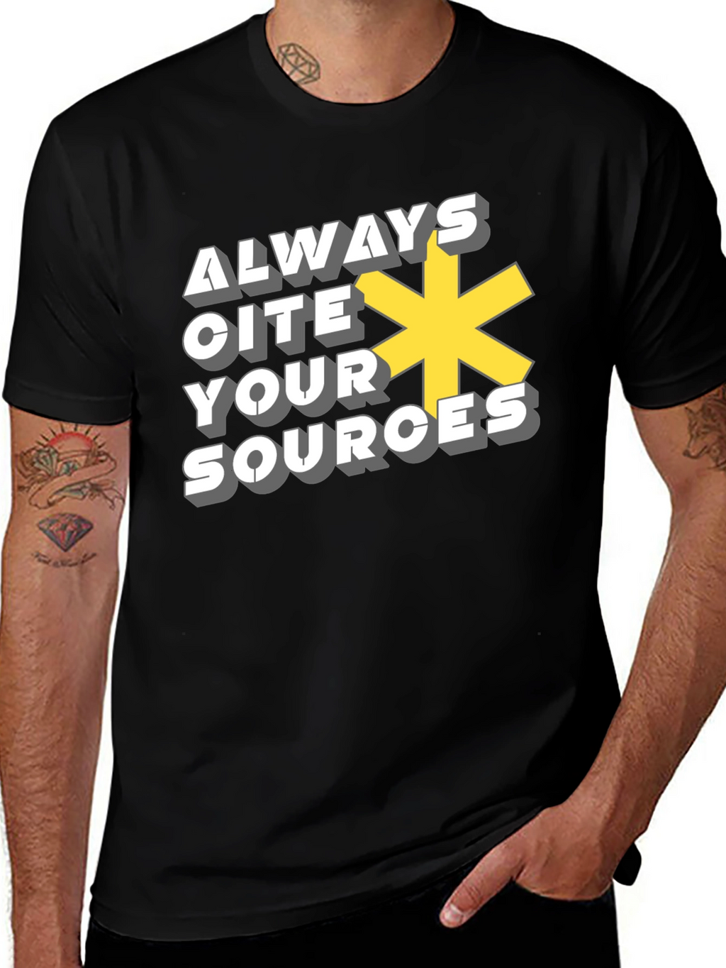 Always Cite Your Sources T-Shirt