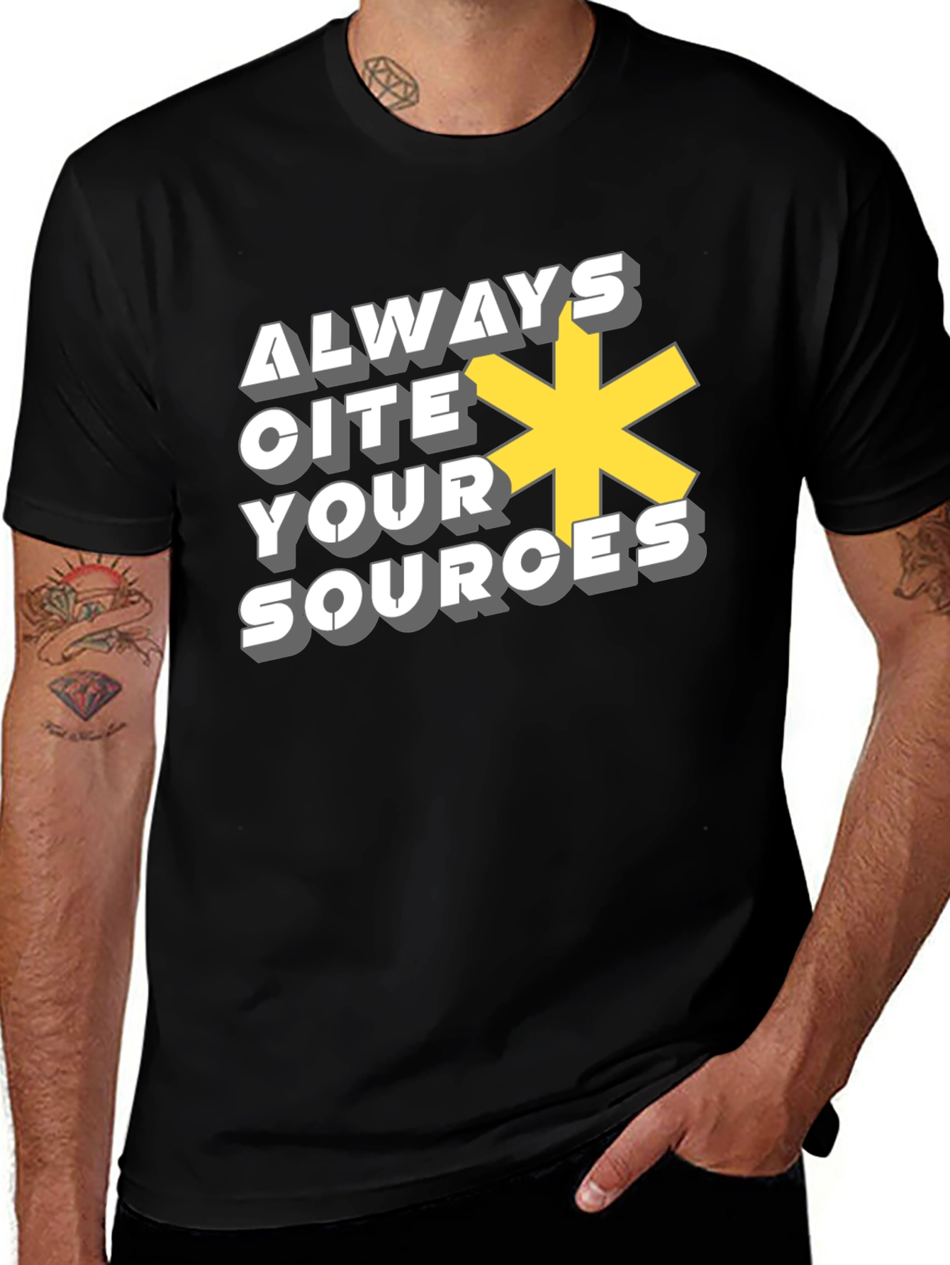 Always Cite Your Sources T-Shirt