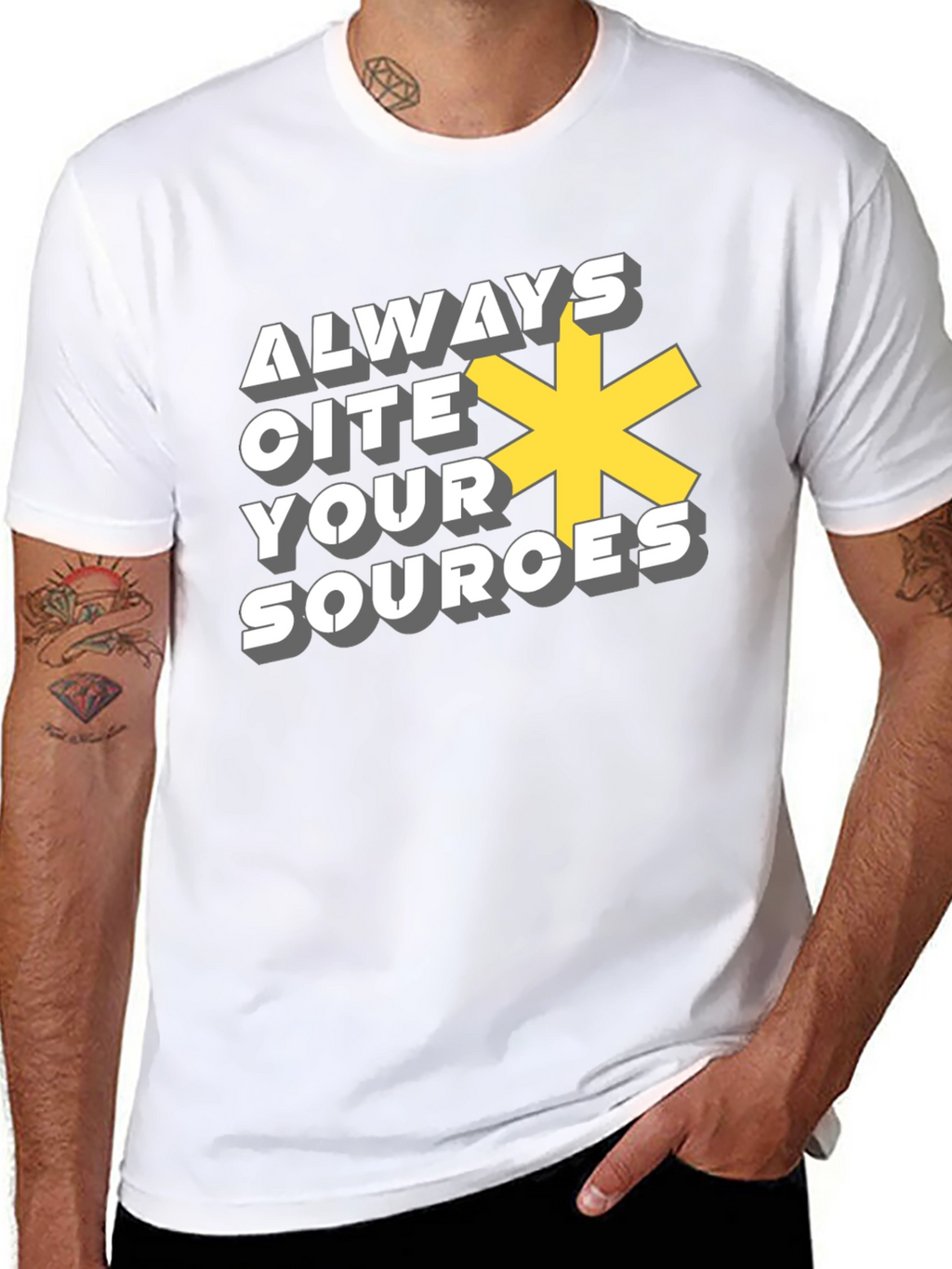 Always Cite Your Sources T-Shirt