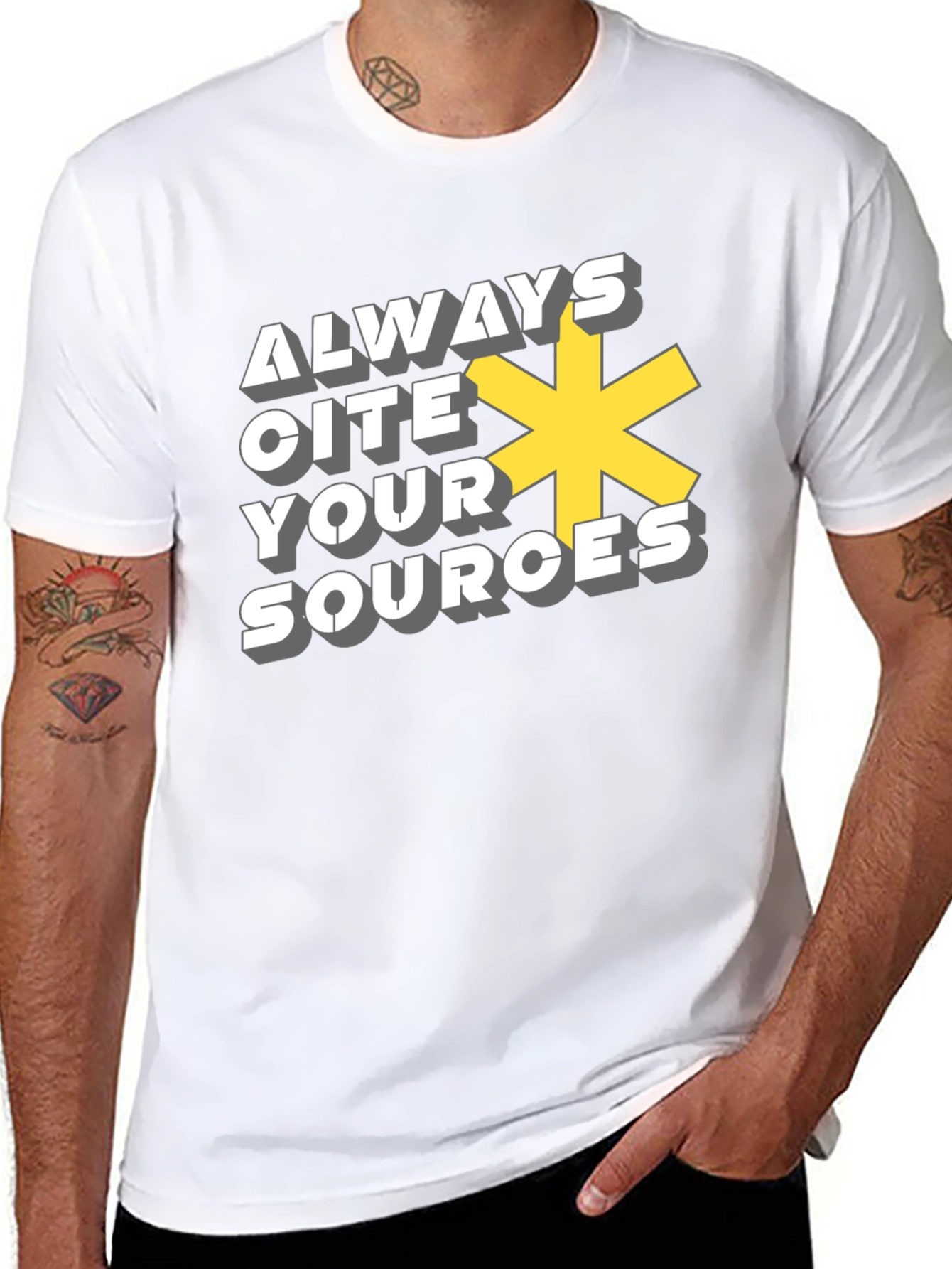 Always Cite Your Sources T-Shirt