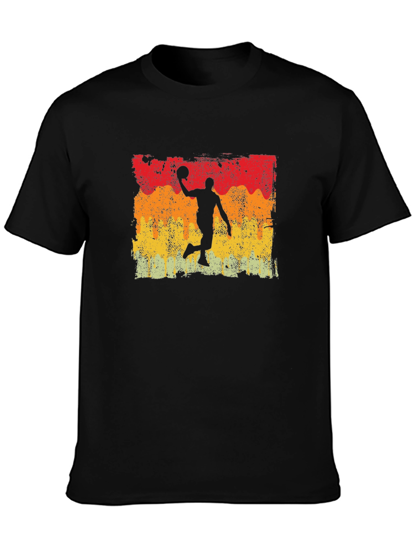 Vintage Basketball Silhouette T-Shirt