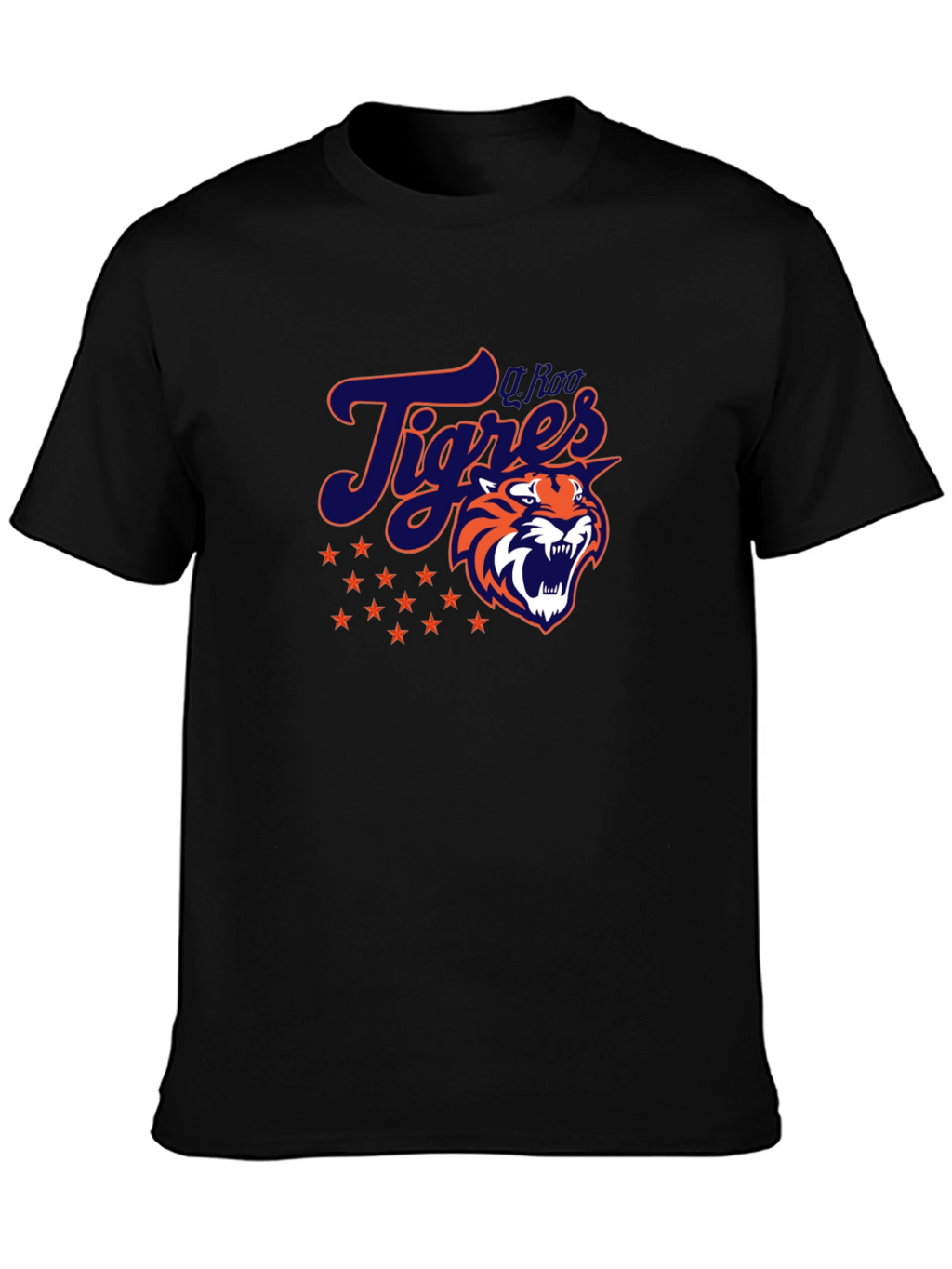 Tigres Baseball Graphic Tee - Black