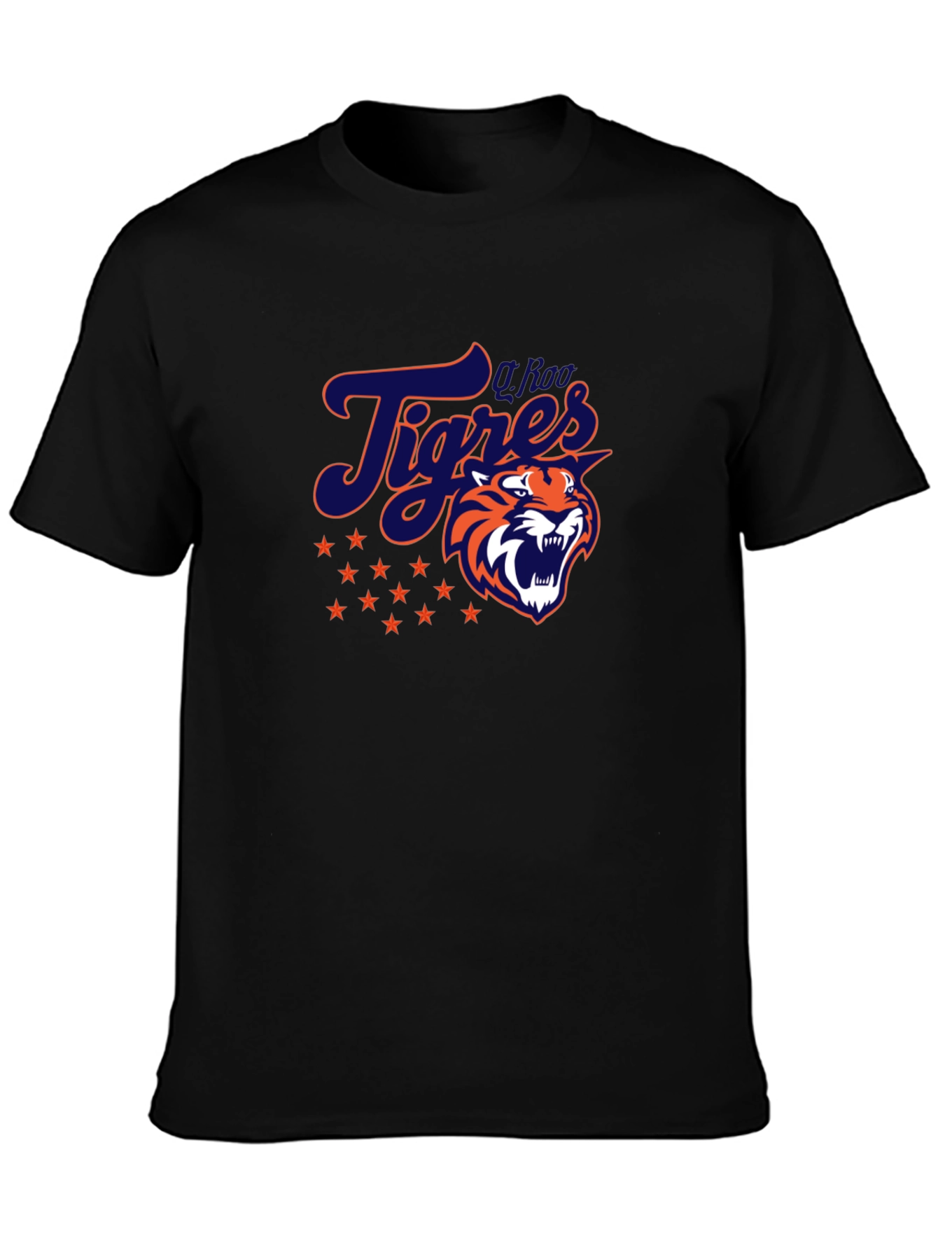 Tigres Baseball Graphic Tee - Black
