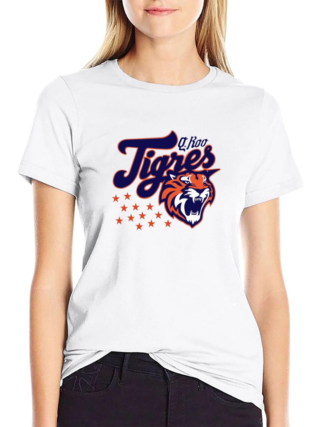Tigres Baseball Graphic Tee - Black