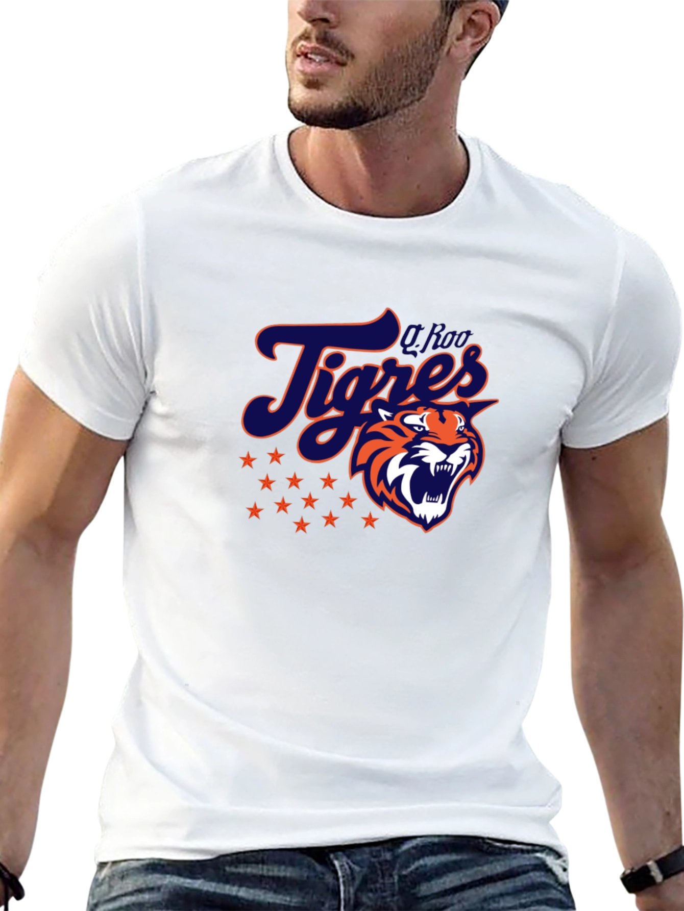 Tigres Baseball Graphic Tee - Black