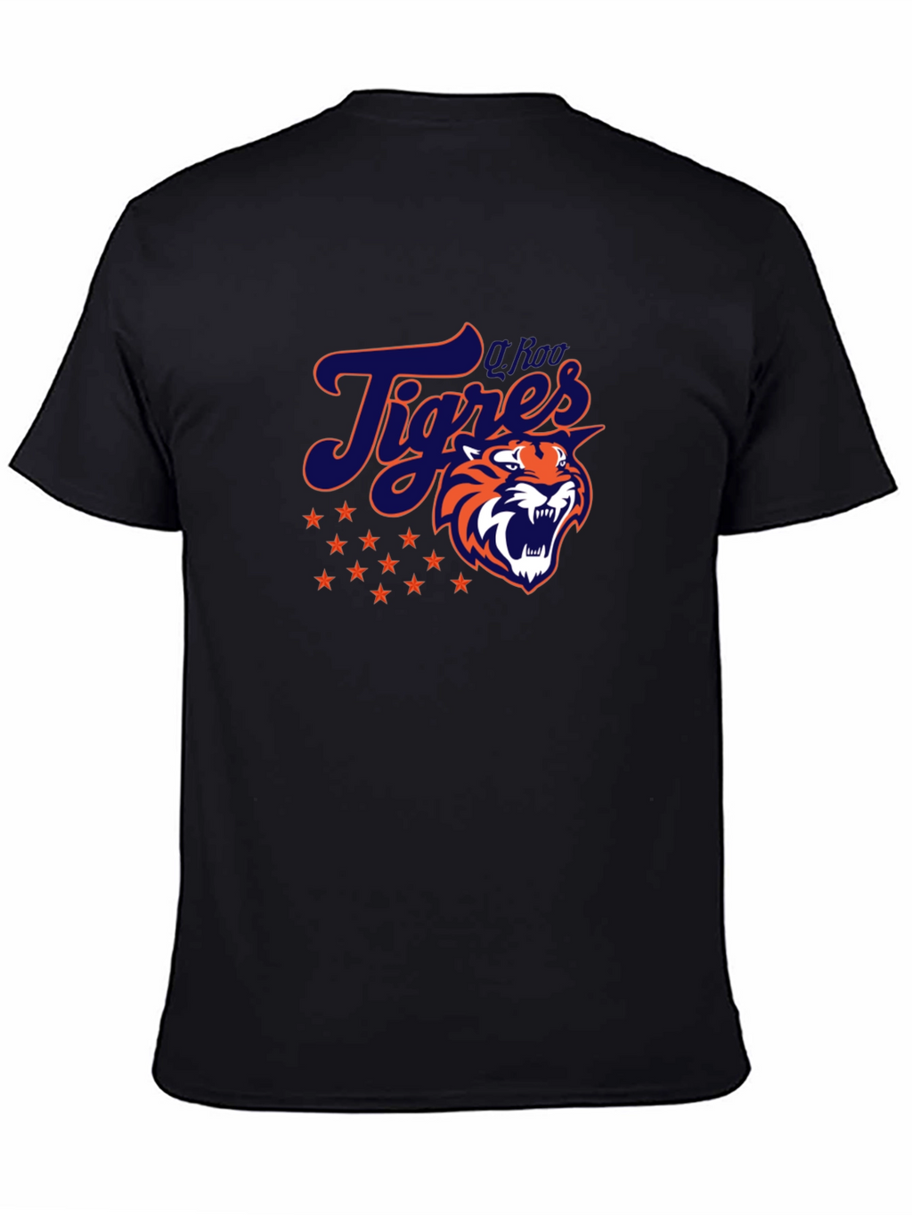 Tigres Baseball Graphic Tee - Black