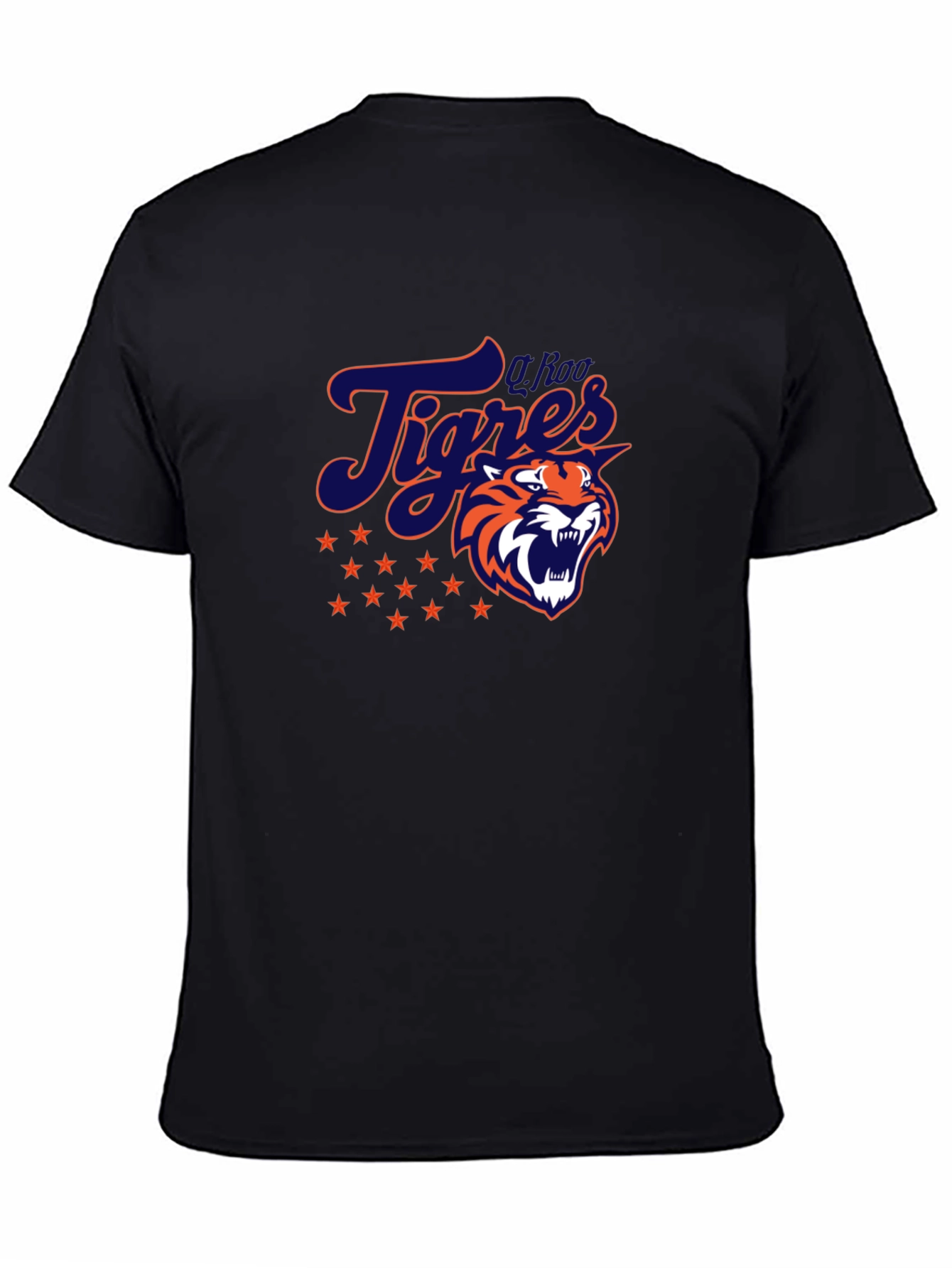Tigres Baseball Graphic Tee - Black