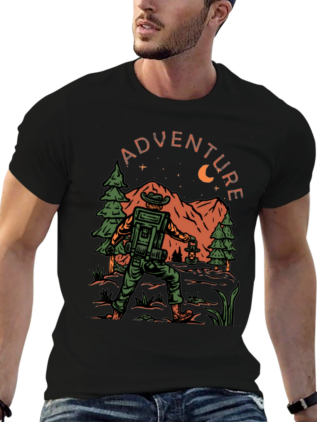 Adventure Hiking Graphic T-Shirt