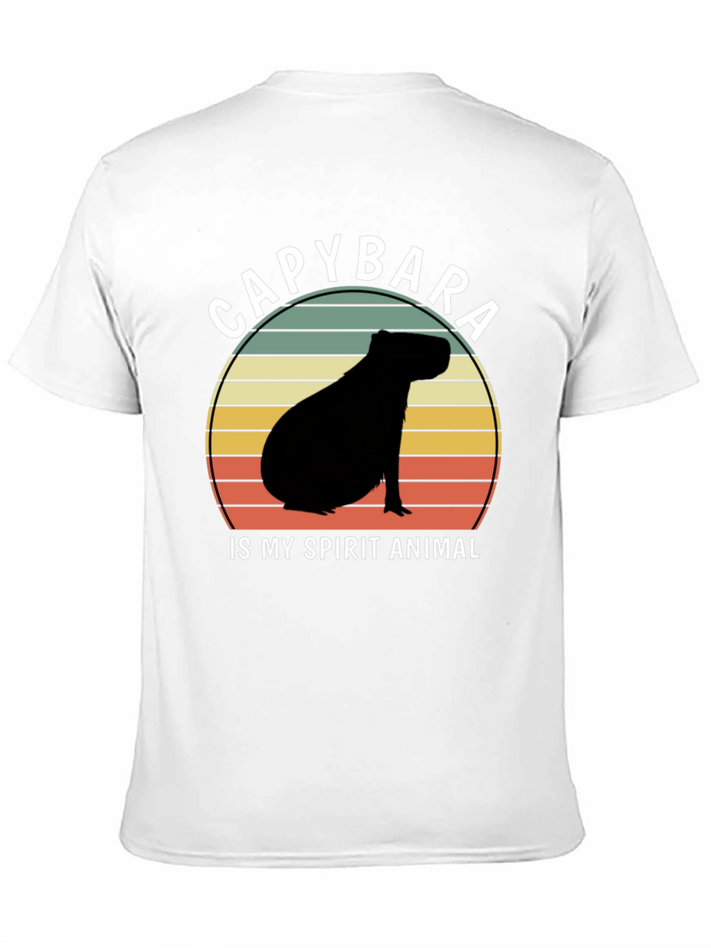 Capybara Spirit Animal Graphic T-Shirt