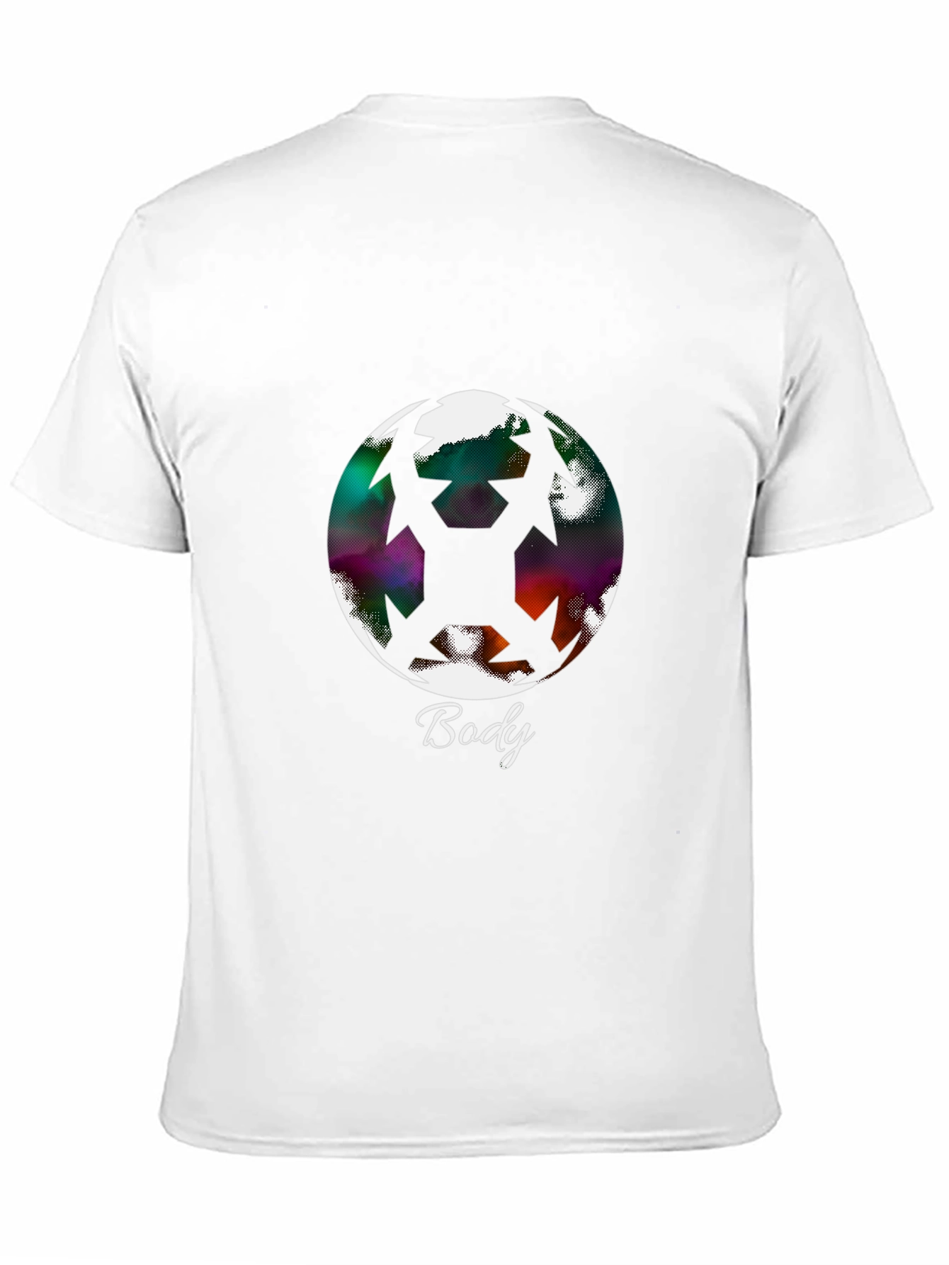 Body Graphic Tee - Modern Design