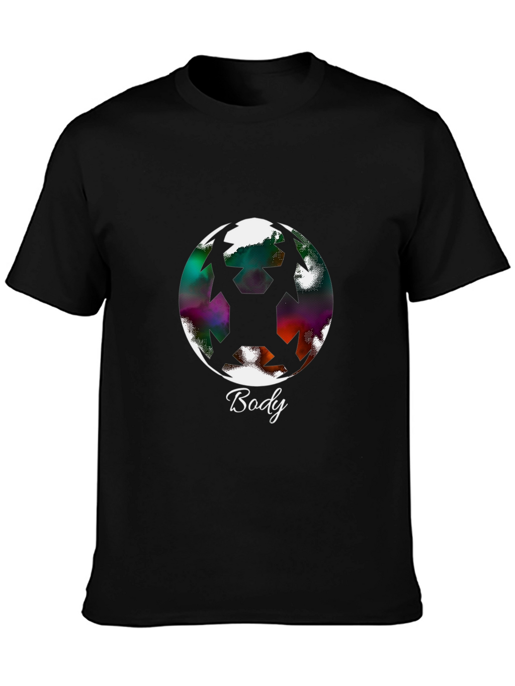 Body Graphic Tee - Modern Design
